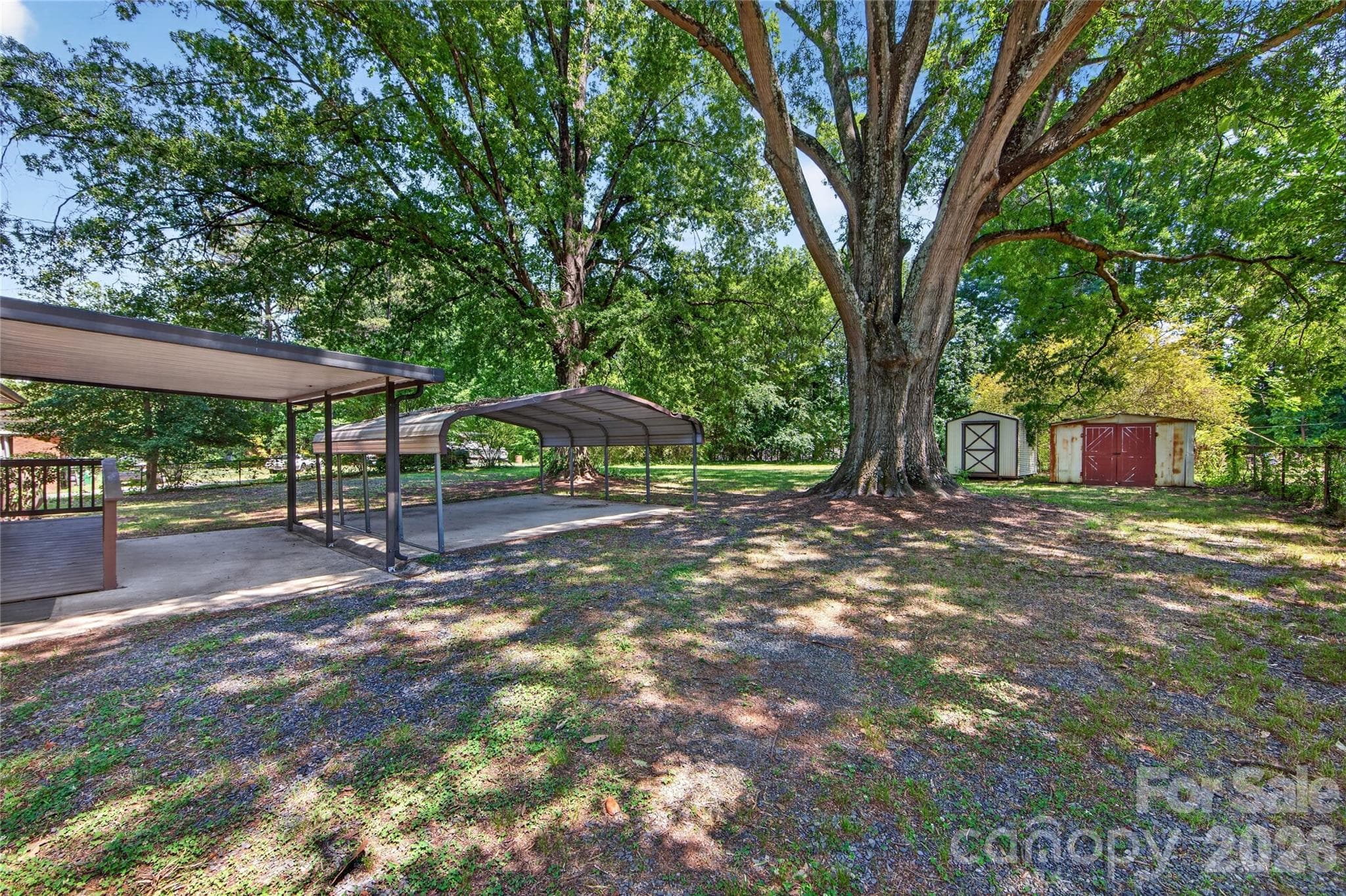 Backyard - 4400 Hamilton Circle, Charlotte