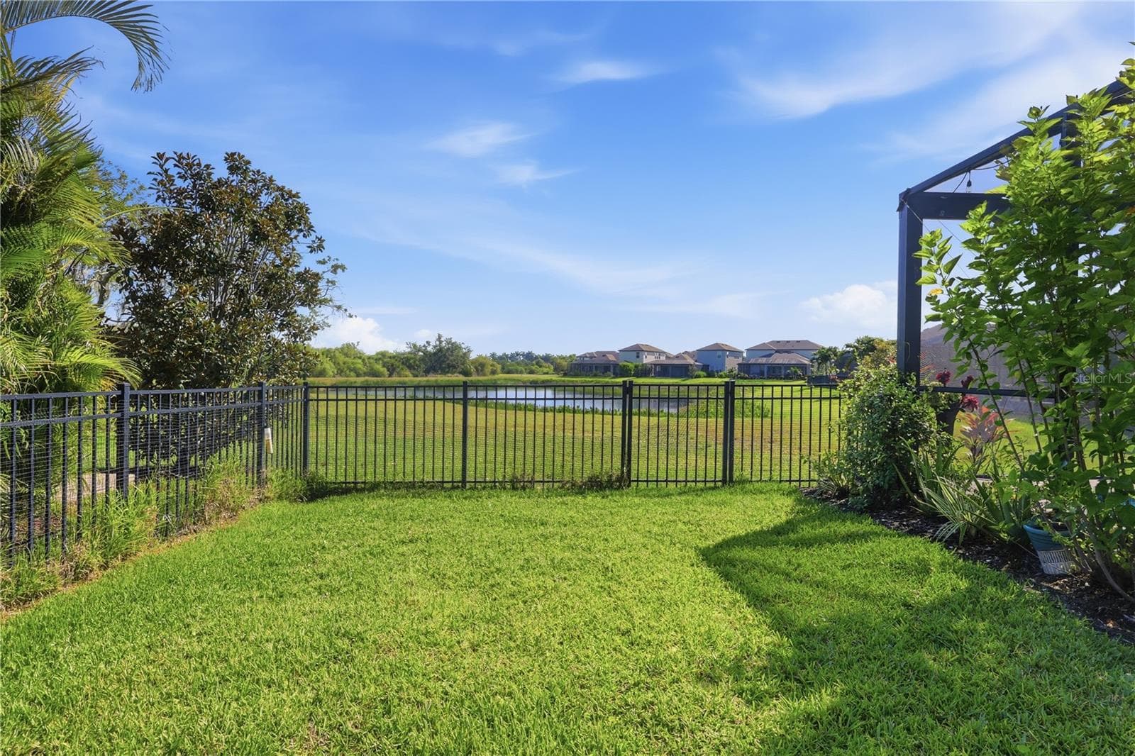 Fenced Area next to the Lanai - 5542 NATIVE HENNA CT, SARASOTA