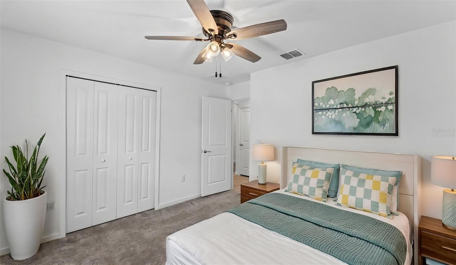 Virtually staged photo. Additional bedroom #2. - 272 PERSHING ST, BARTOW