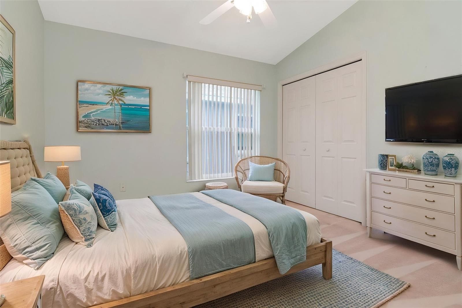 Bedroom 2 Virtually Staged - 10029 BROOKDALE DR, NEW PORT RICHEY