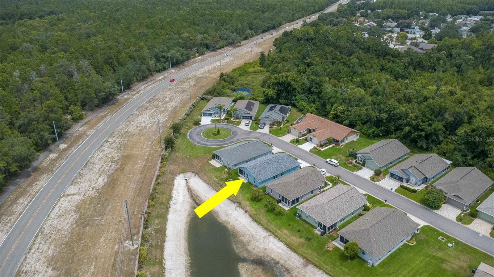 Drone Overview - 10029 BROOKDALE DR, NEW PORT RICHEY