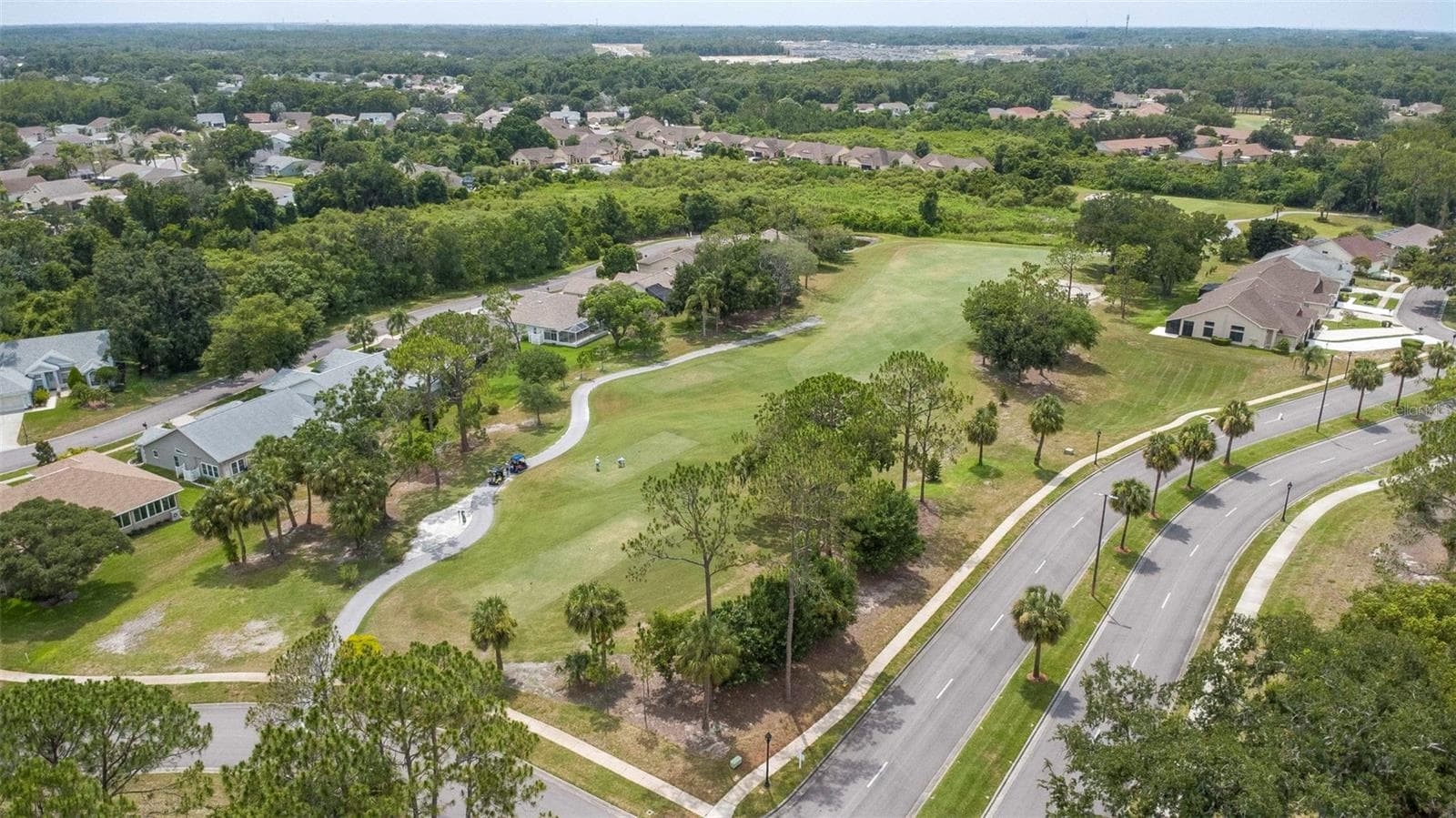 Community Drone Overview - 10029 BROOKDALE DR, NEW PORT RICHEY