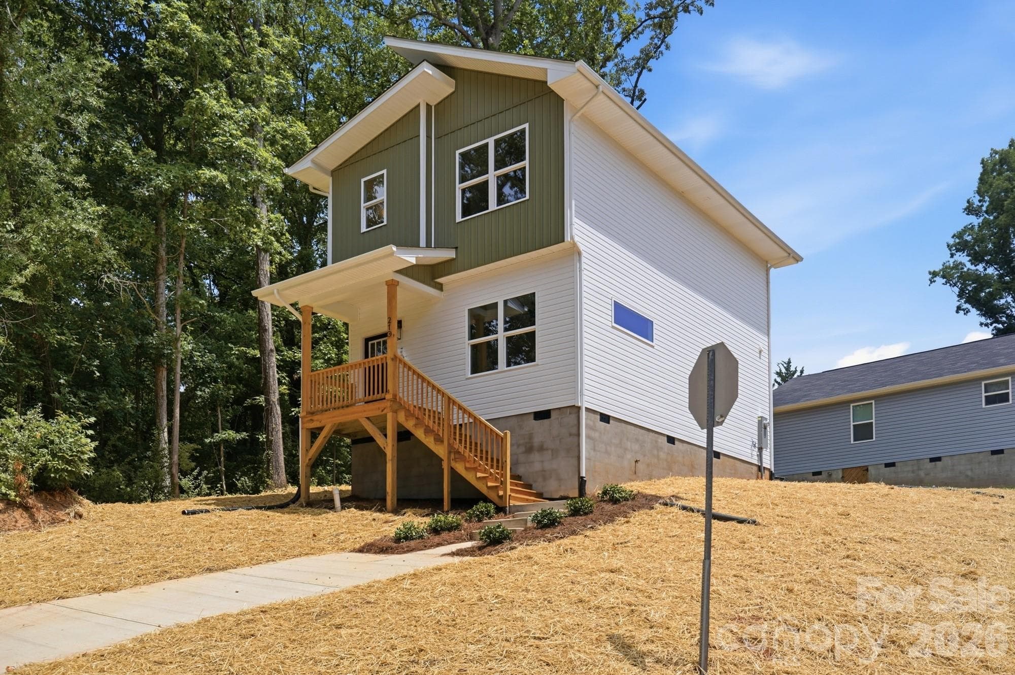 Side View of Home - Hickory