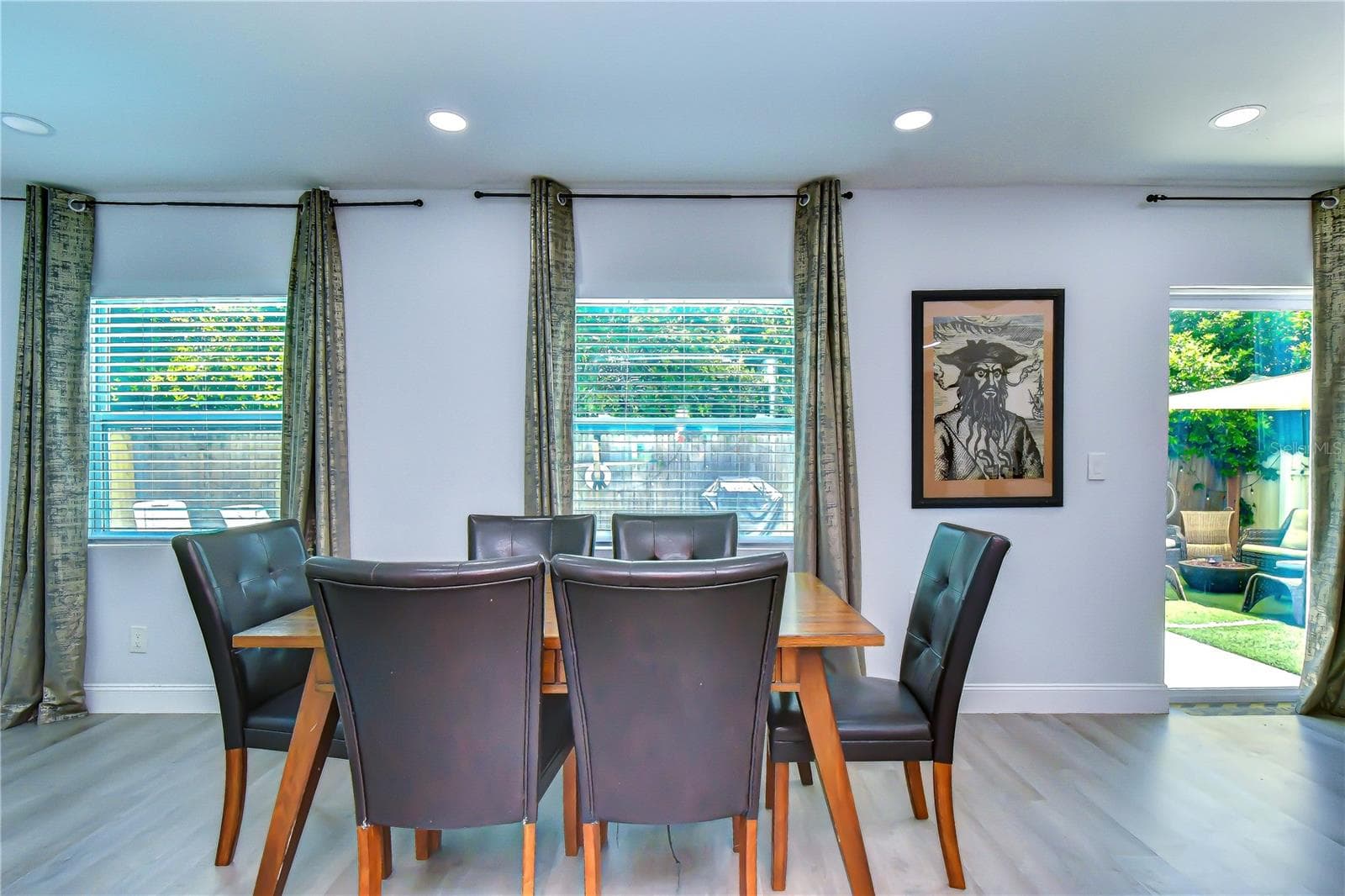 dining room is just off from the kitchen - 2714 E 98TH AVE, TAMPA