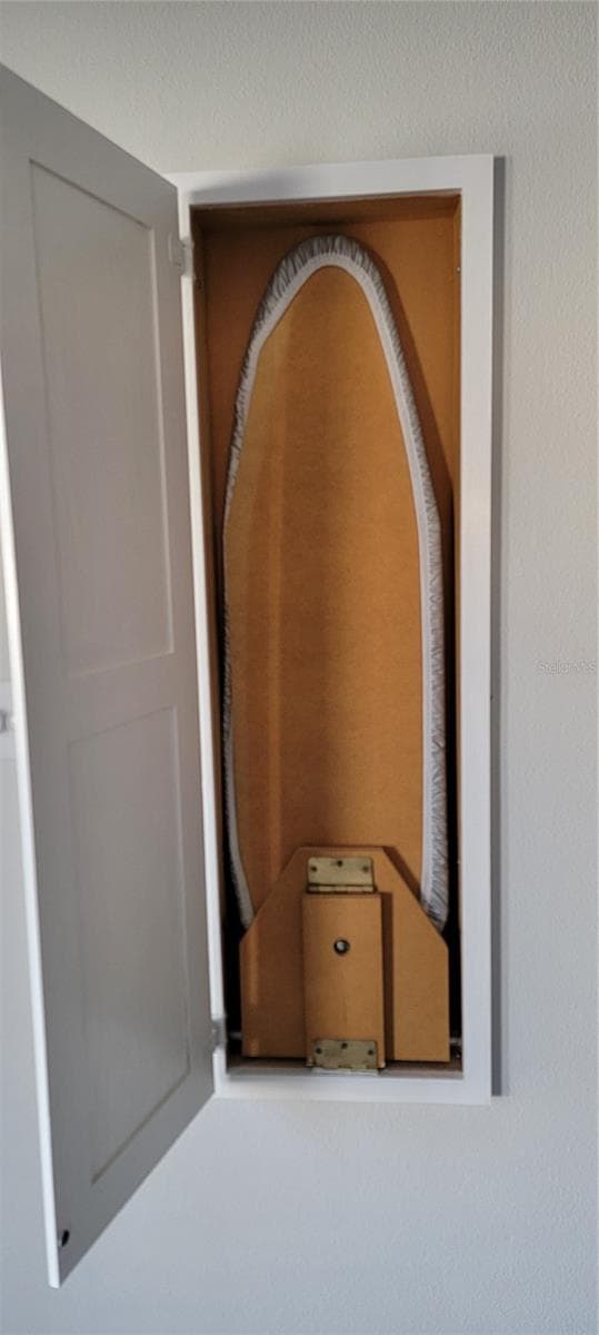 Built In Ironing Board In Primary Bedroom - 7801 17TH WAY N, ST PETERSBURG