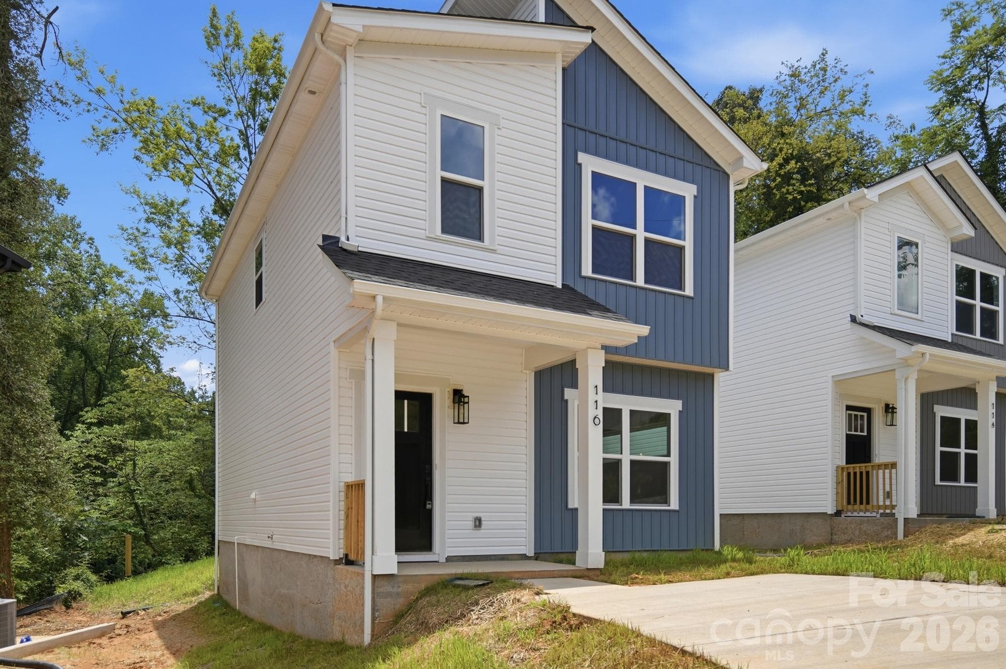 Side View of Home - Hickory