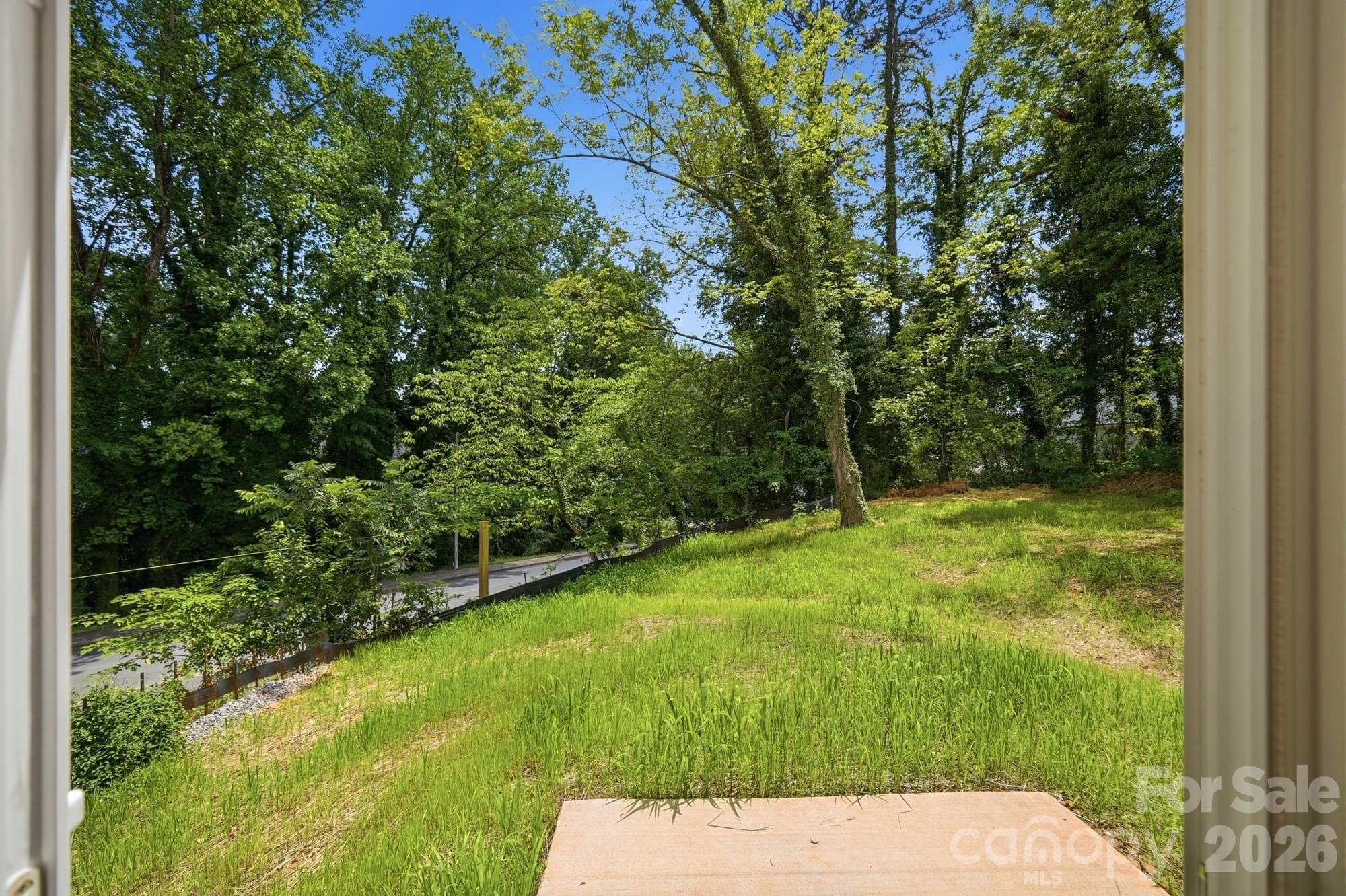 View outside of Dining Room Sliders - 116 7th Avenue SE, Hickory