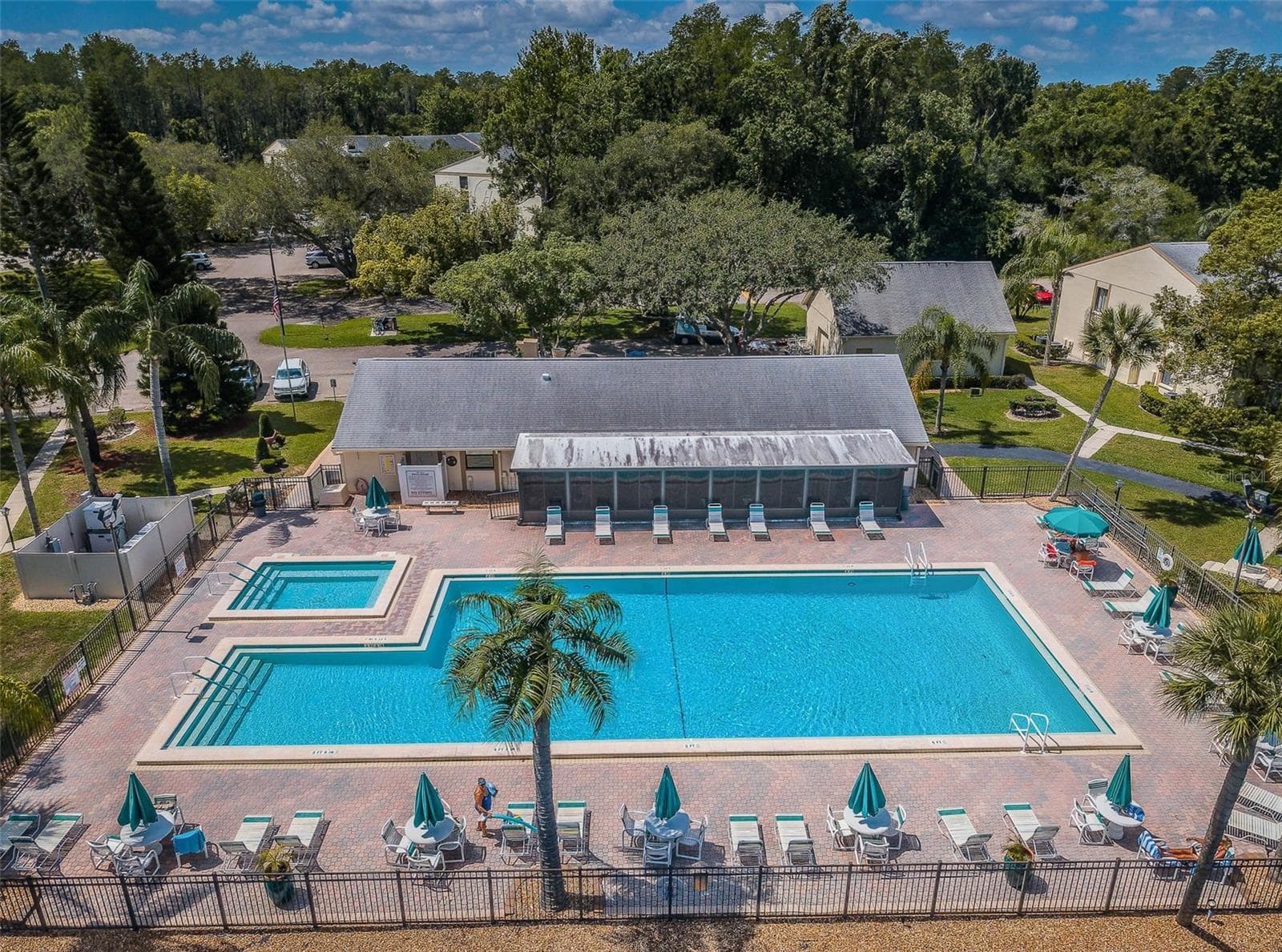 Clubhouse, Community Pool & Spa - 1333 SHADY PINE WAY #F, TARPON SPRINGS