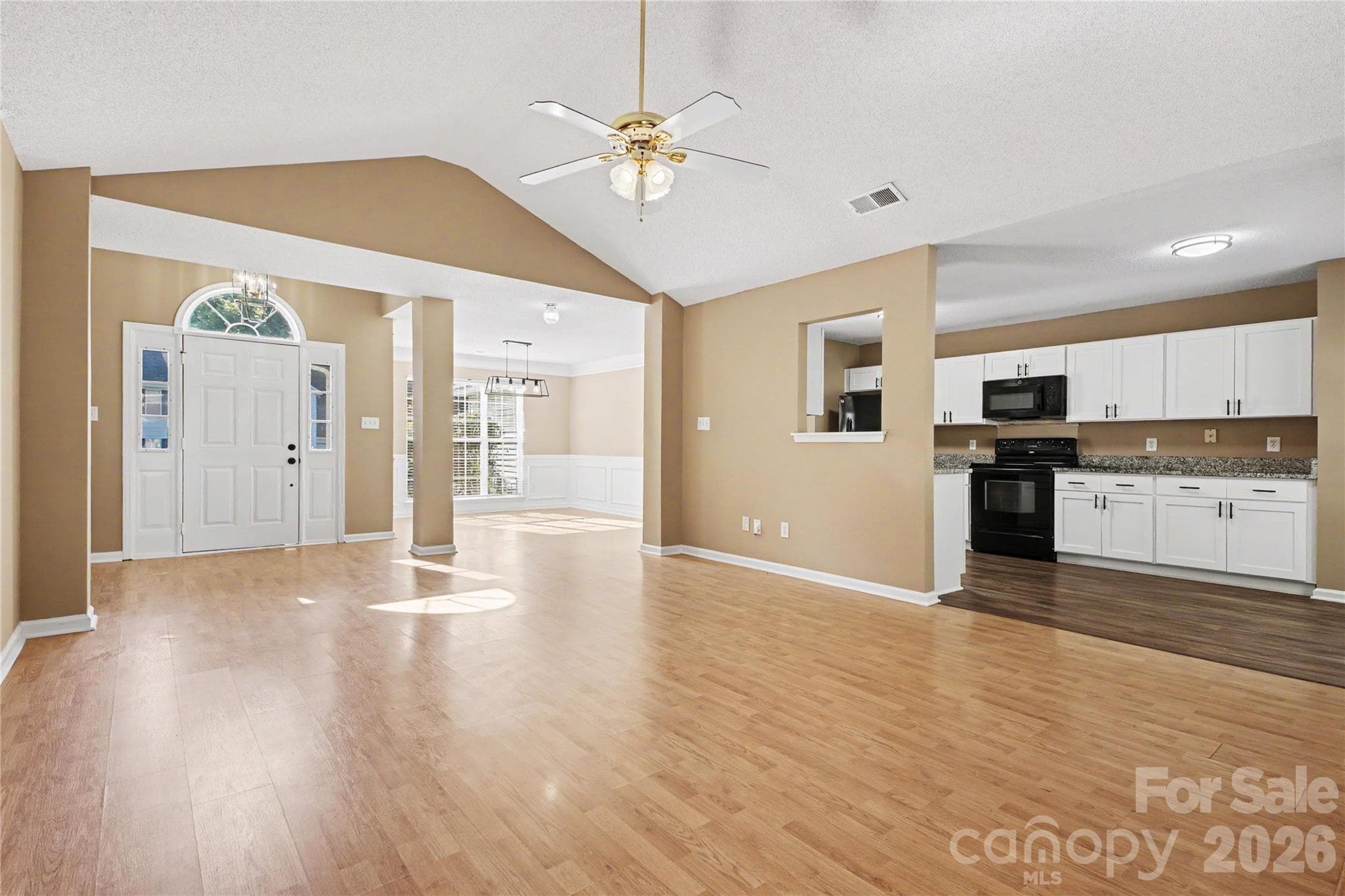 Living room open view of kitchen - 3786 Sedgewick Street SW, Concord