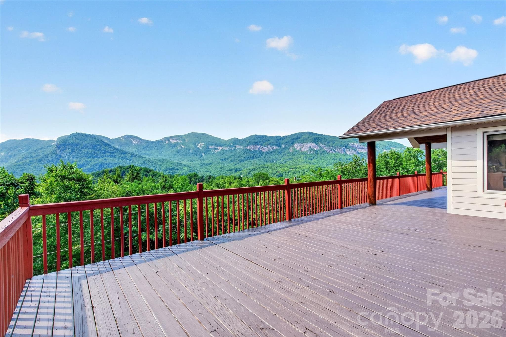 Expansive deck - Lake Lure