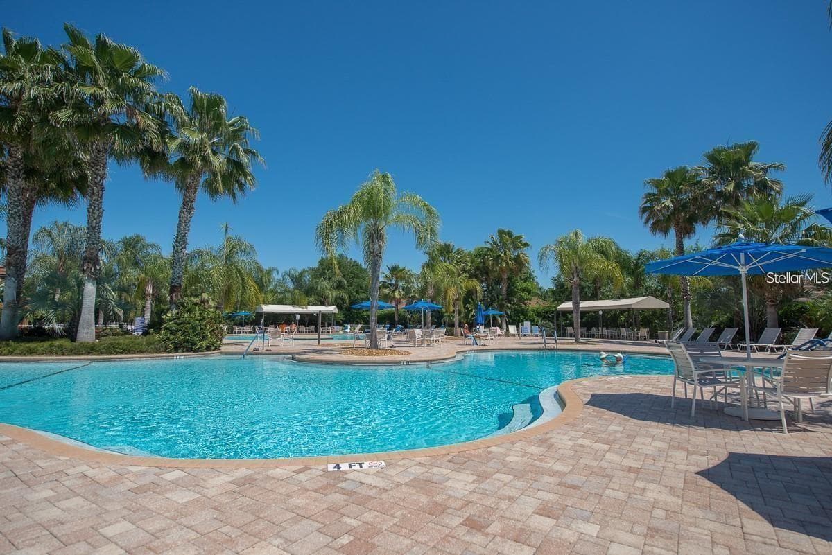Community Pool - 342 BLUEWATER FALLS CT, APOLLO BEACH