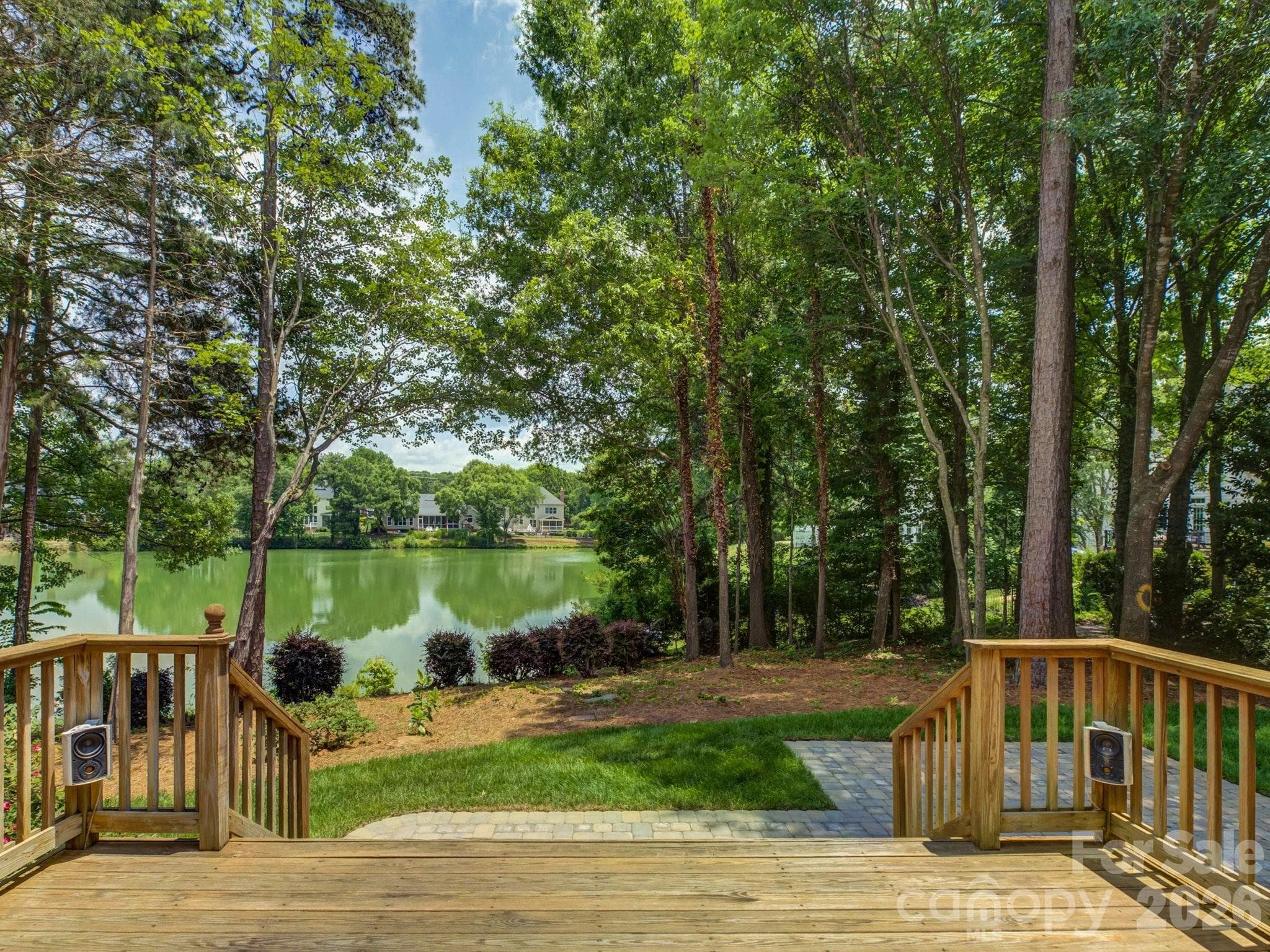 View from Deck - 10119 Victoria Mill Court, Charlotte