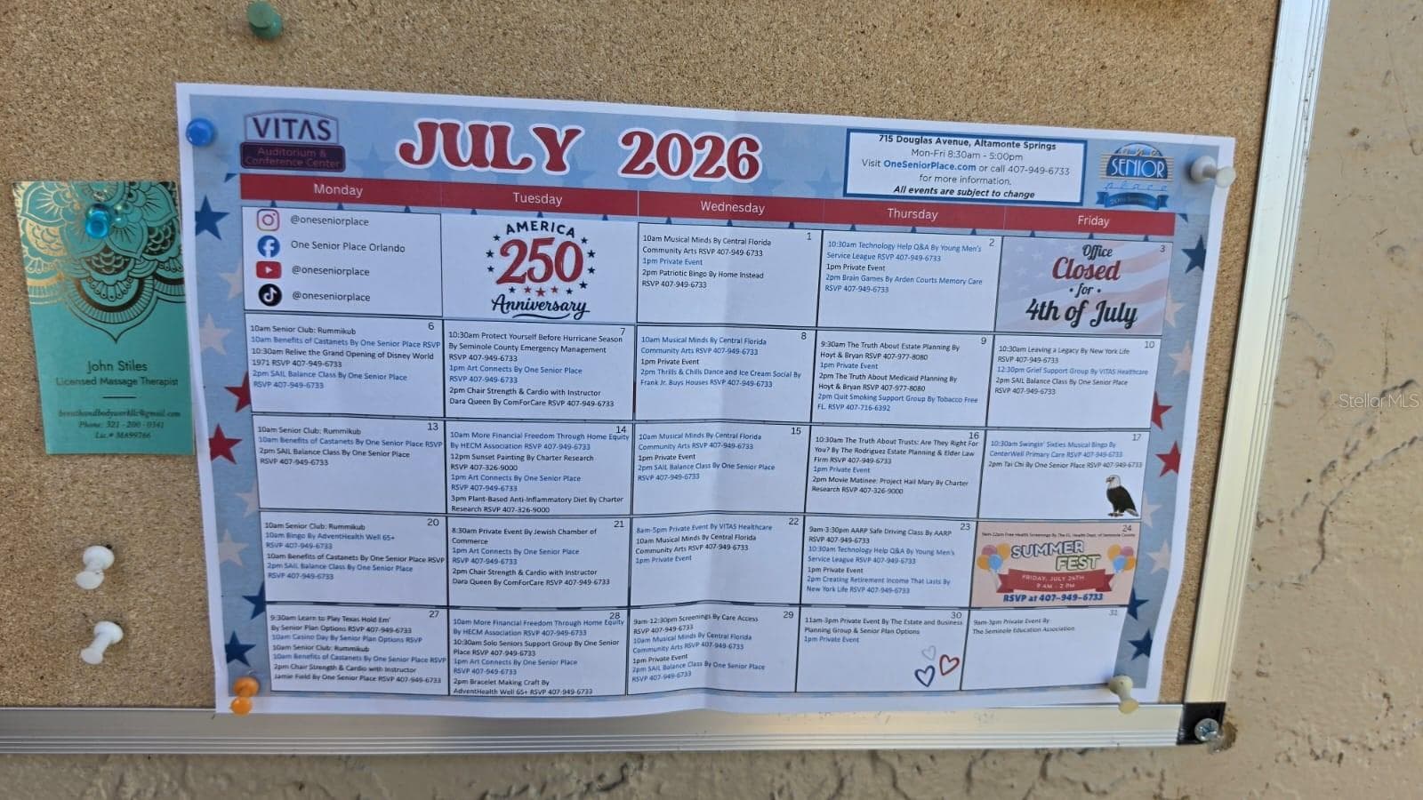 Community events - 550 WINDMEADOWS ST #550, ALTAMONTE SPRINGS