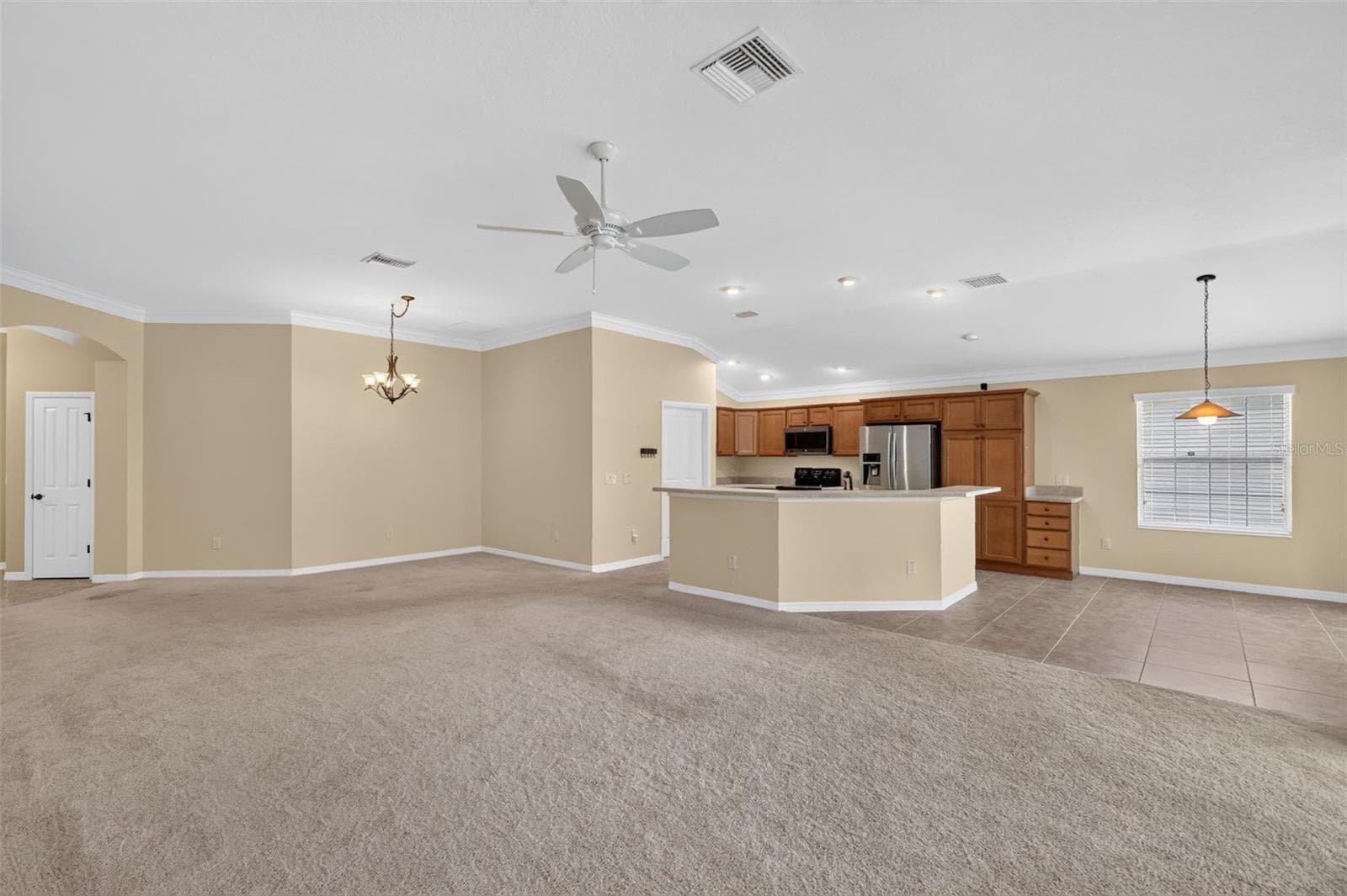 Kitchen, Dinette, Living, and Dining Rooms - 791 ENISGROVE WAY, THE VILLAGES
