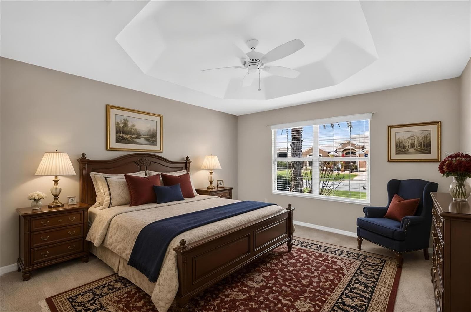 Second Bedroom - Virtually Staged - 791 ENISGROVE WAY, THE VILLAGES