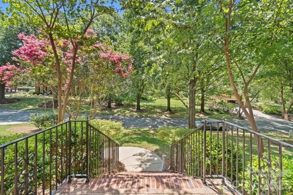 Front porch view of street - Charlotte