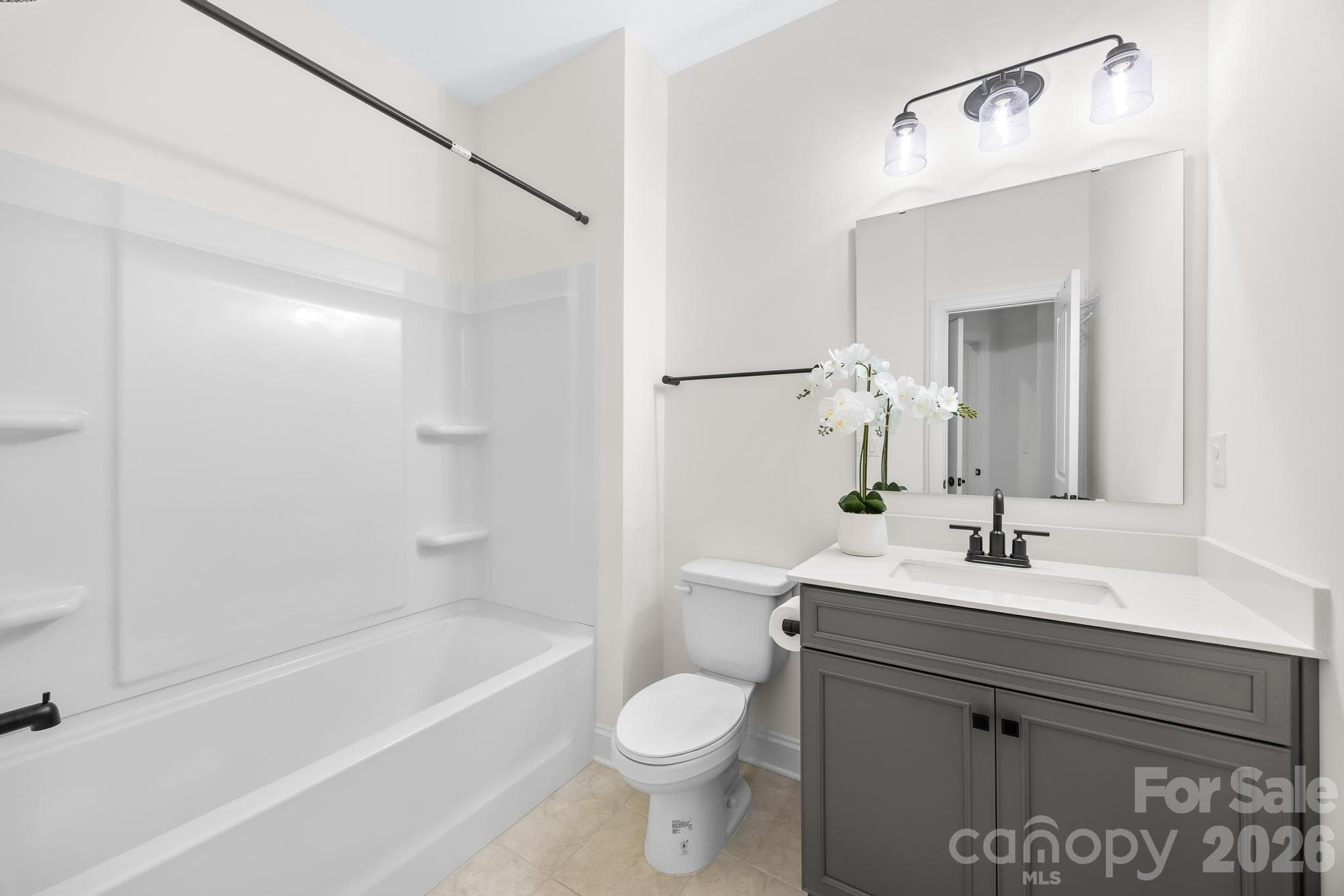 Bathroom - 809 Brown Creek Drive, Matthews