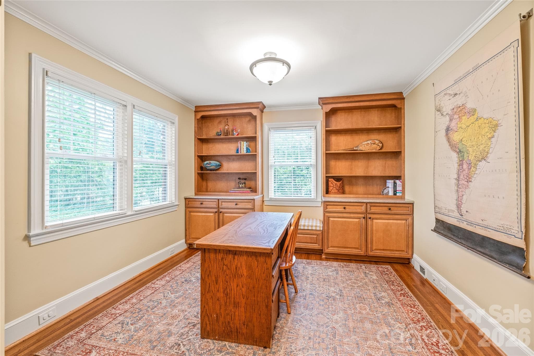 Dedicated Office with Built-ins - 600 S Central Avenue, Belmont