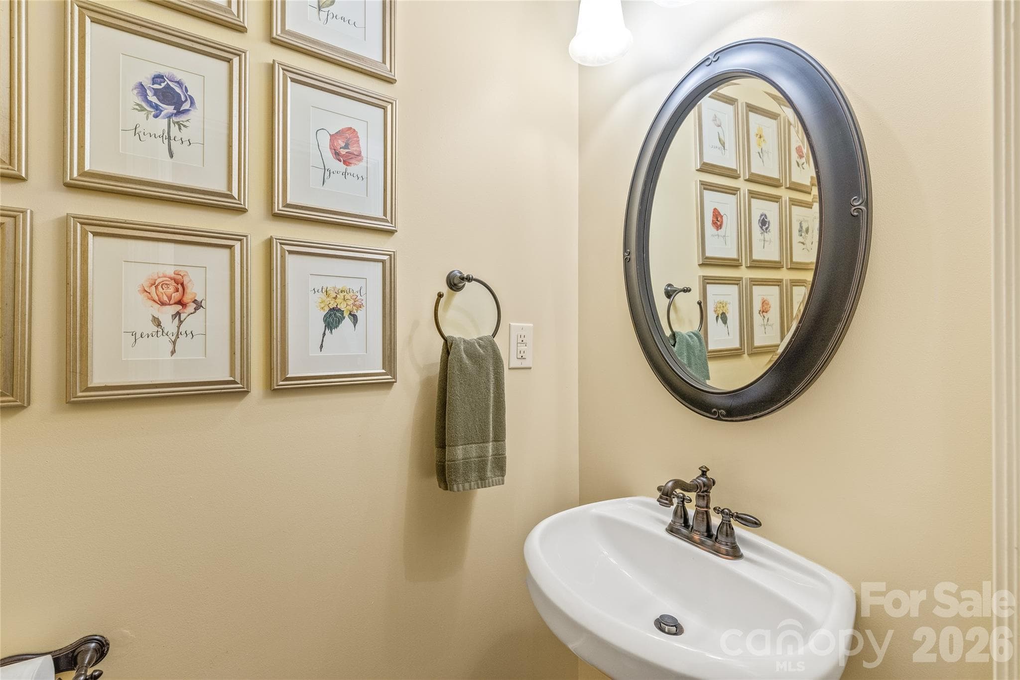 Powder Room on the Main Level - 600 S Central Avenue, Belmont