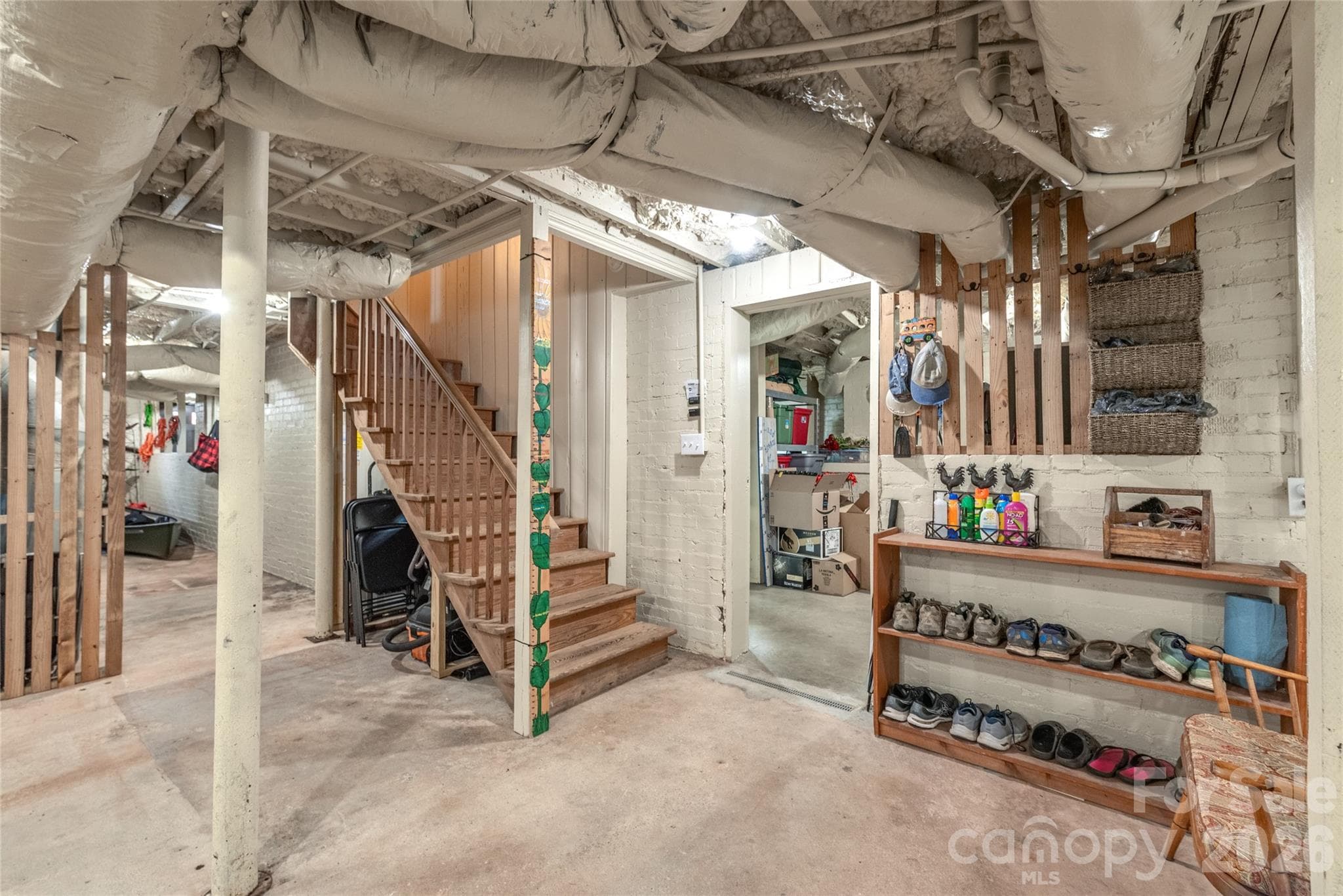 Basement Bottom of Stairs - 600 S Central Avenue, Belmont