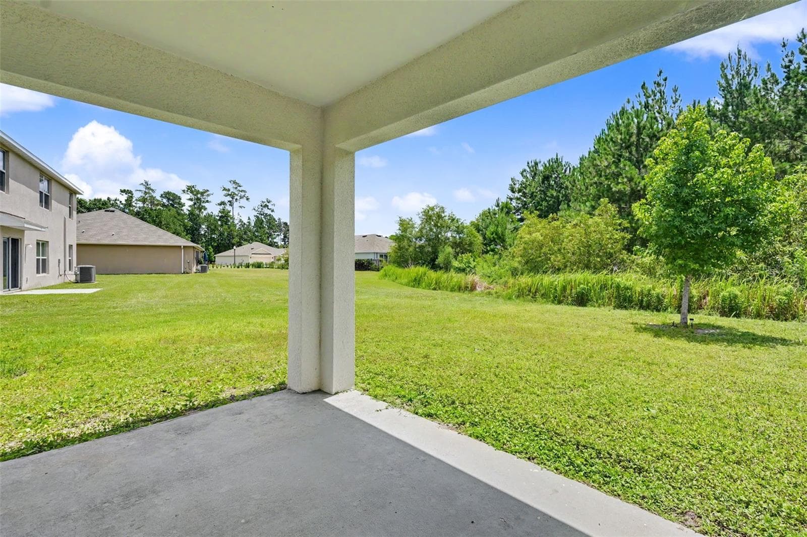 Patio/lanai view - 5038 CADIZ CT, BROOKSVILLE