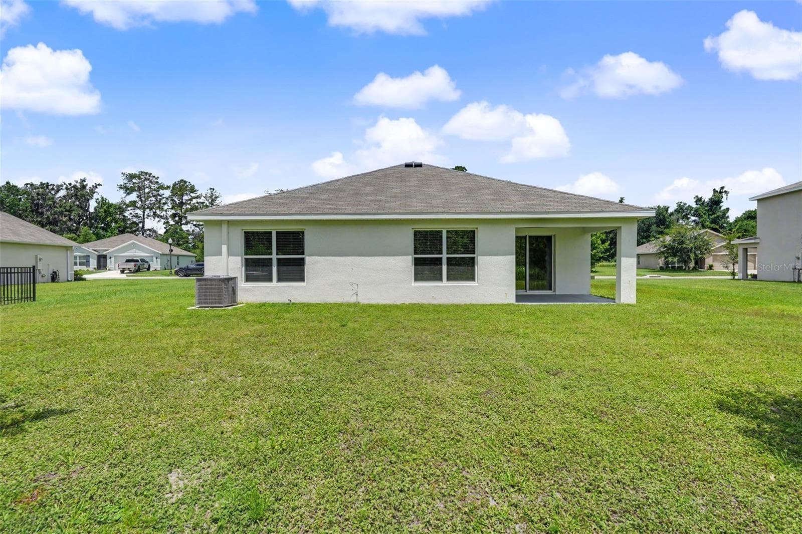 Back yard - 5038 CADIZ CT, BROOKSVILLE