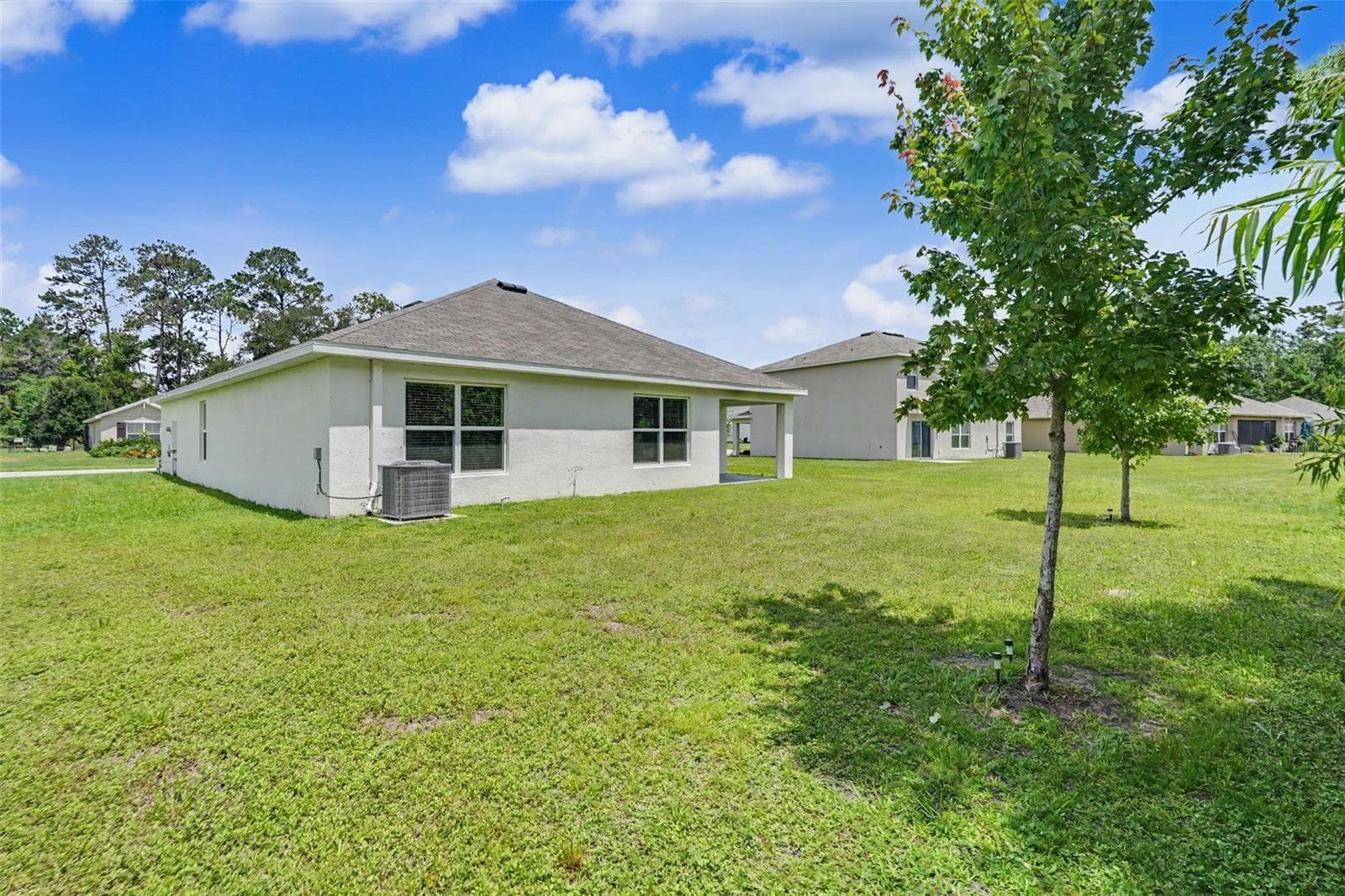 Back yard - 5038 CADIZ CT, BROOKSVILLE