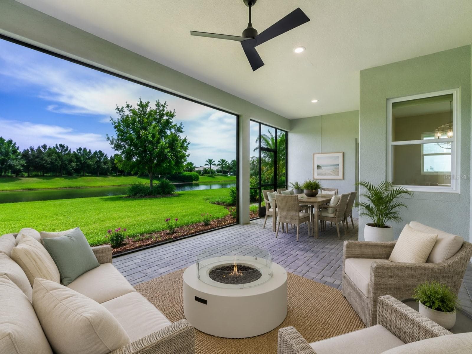 Enhanced with AI virtual staging to help illustrate potential furniture placement and scale. All furnishings and decor are digitally rendered. - 8282 GRANDE SHORES DR, SARASOTA
