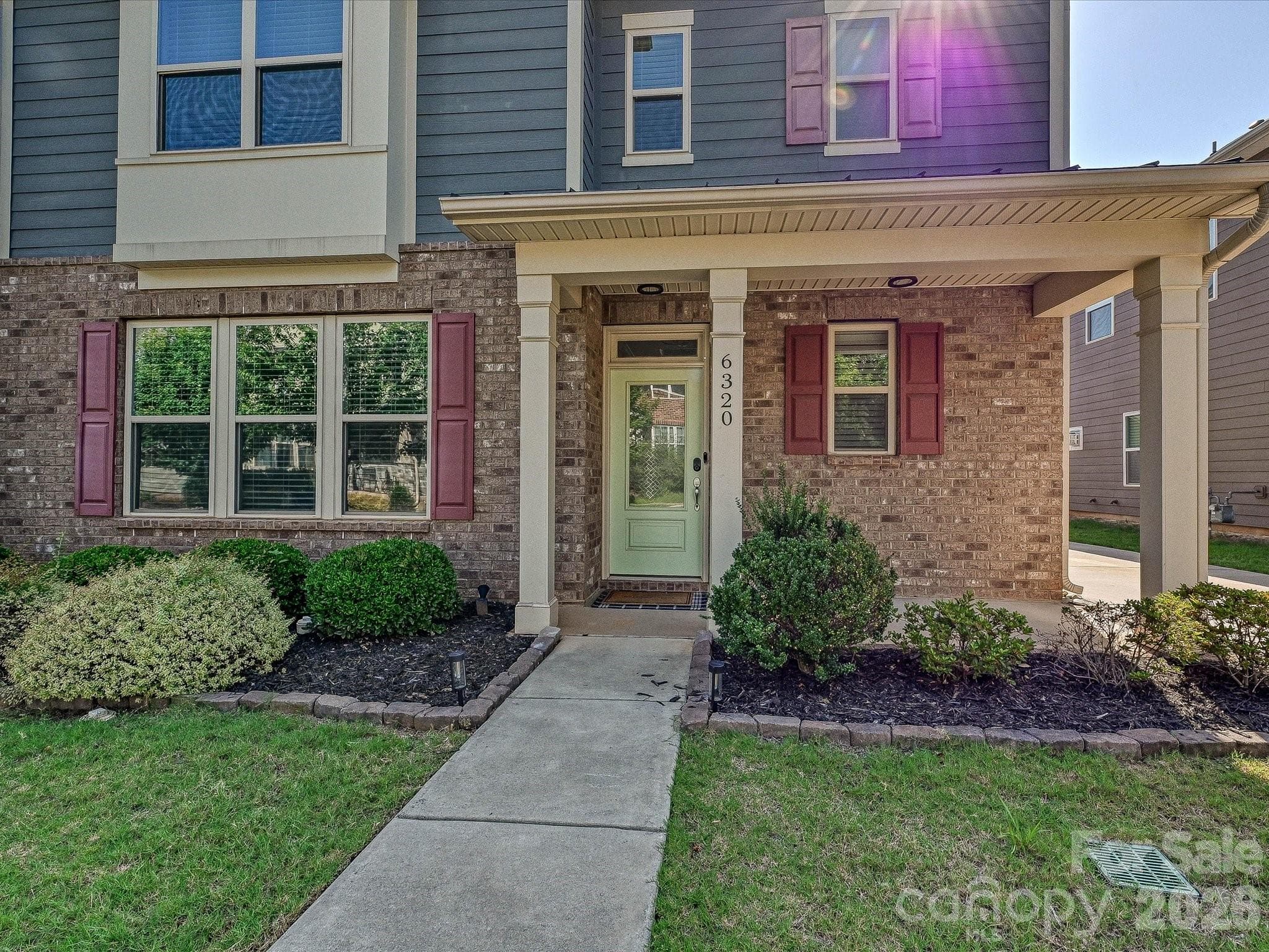Covered Front Porch - Charlotte