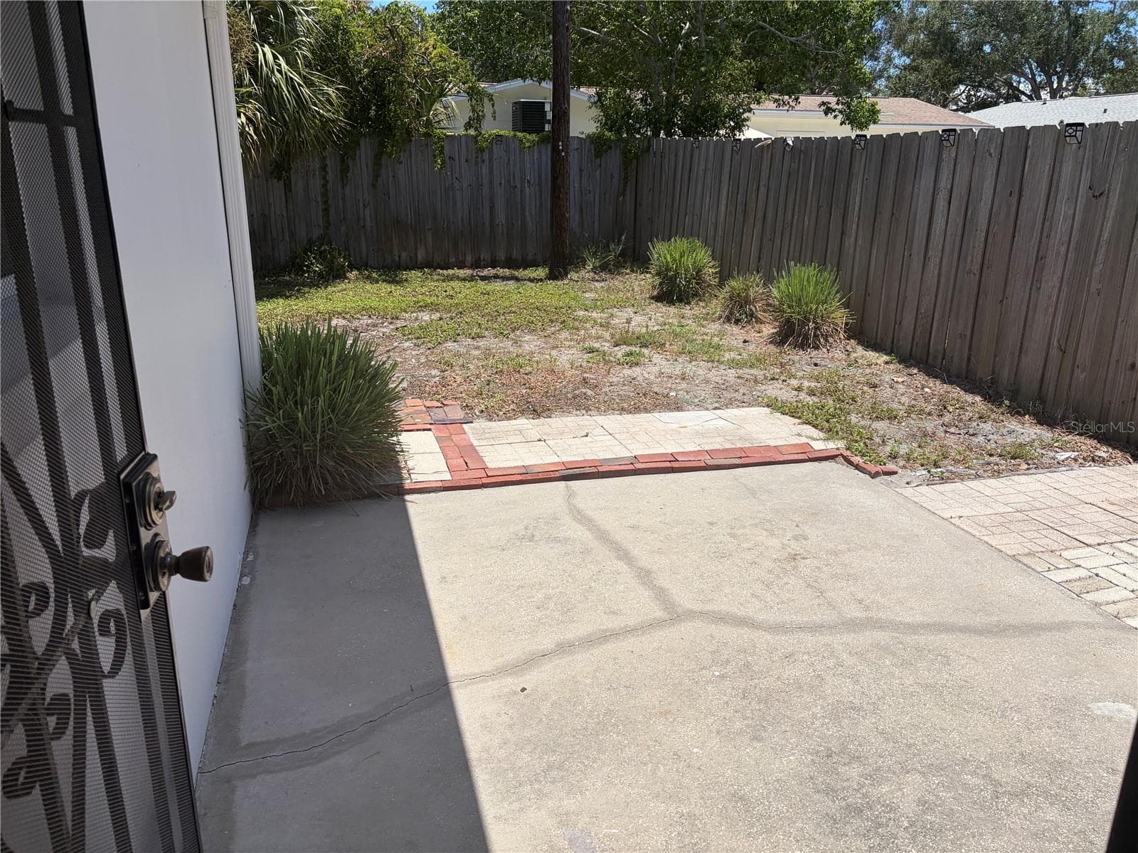 Patio/Back Yard - 5619 DENVER ST NE, ST PETERSBURG