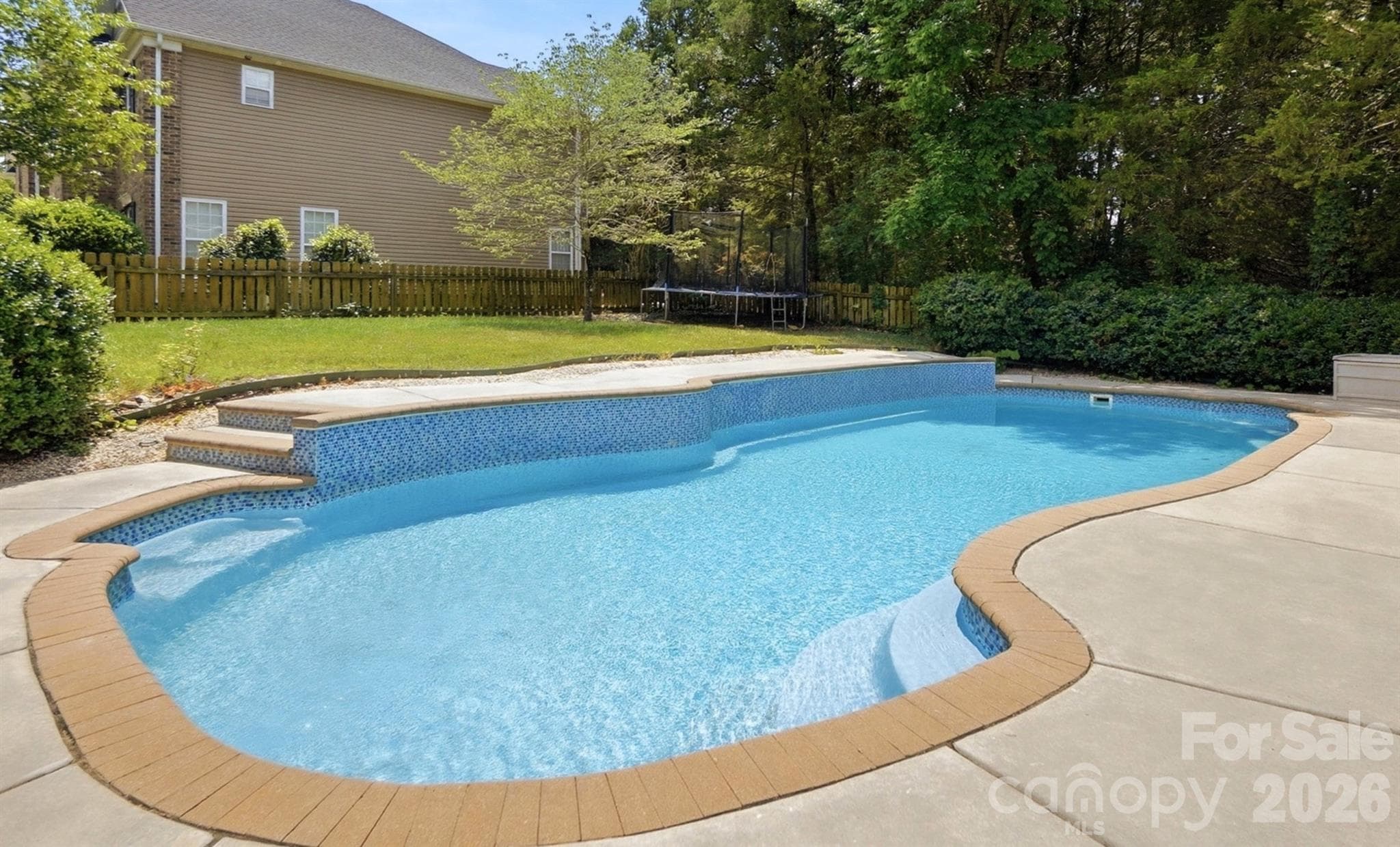 In-ground Pool - 5008 Rosewater Lane, Indian Trail