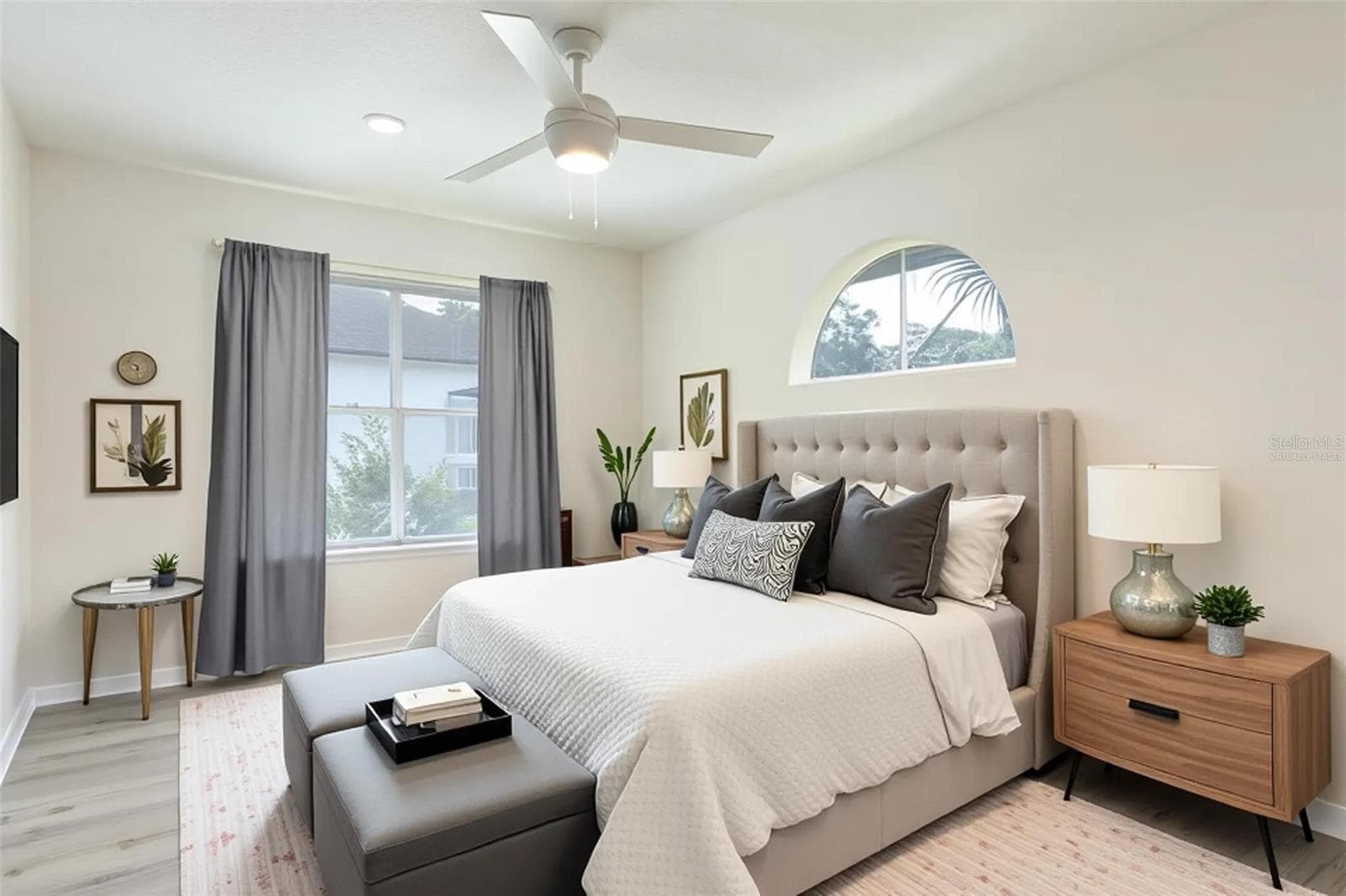 Virtually staged bedroom 3 - 1153 OAK TREE CIR, ALTAMONTE SPRINGS