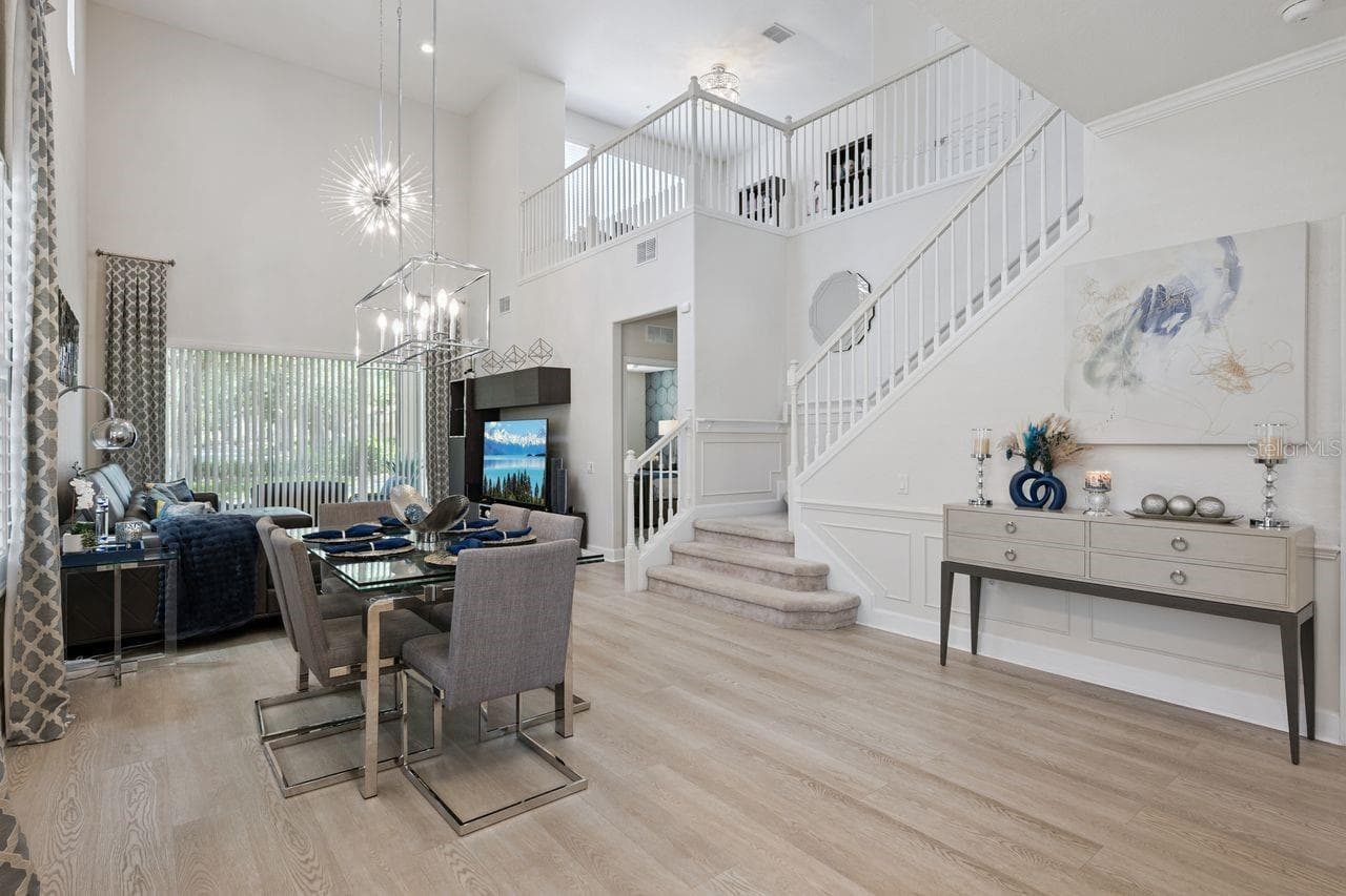 OPEN FLOORPLAN WITH LUXURY VINYL FLOORS. - 6349 MIRAMONTE DR #101, ORLANDO