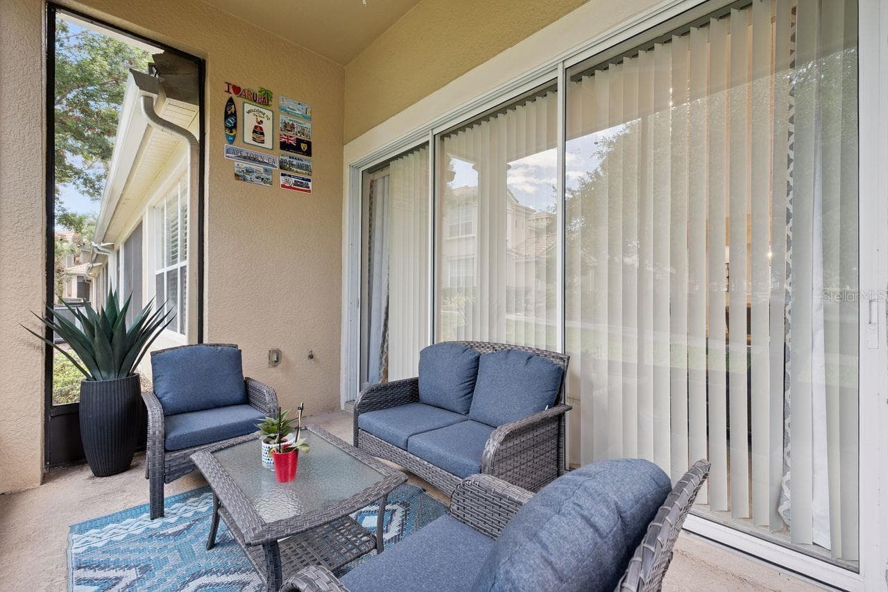 LARGE LANAI SCREENED IN... - 6349 MIRAMONTE DR #101, ORLANDO