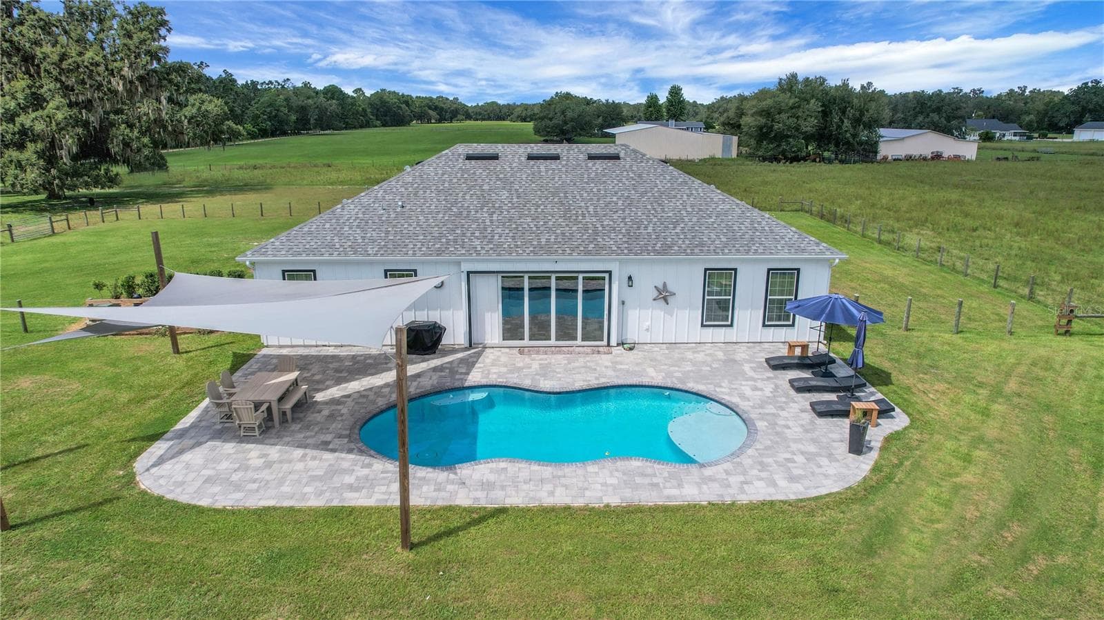 Rear view of home - 10757 COUNTY ROAD 223, OXFORD