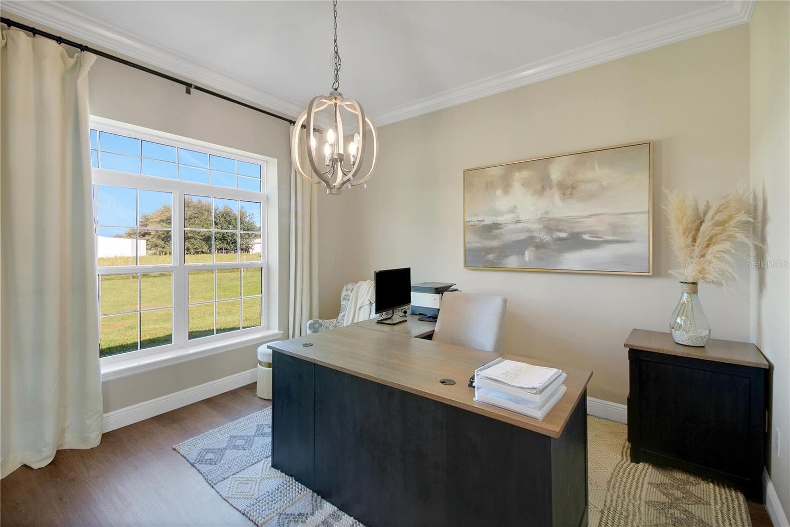 Office with oversized window - 10757 COUNTY ROAD 223, OXFORD