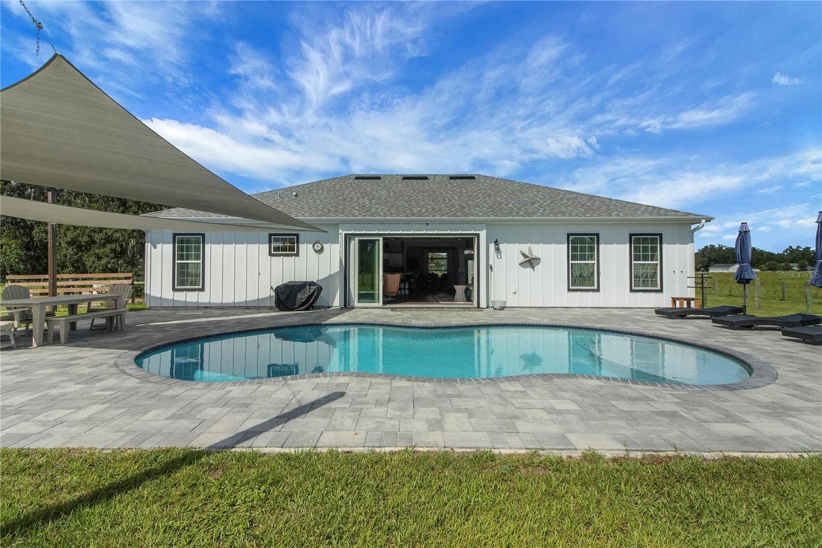 Pool of home - 10757 COUNTY ROAD 223, OXFORD