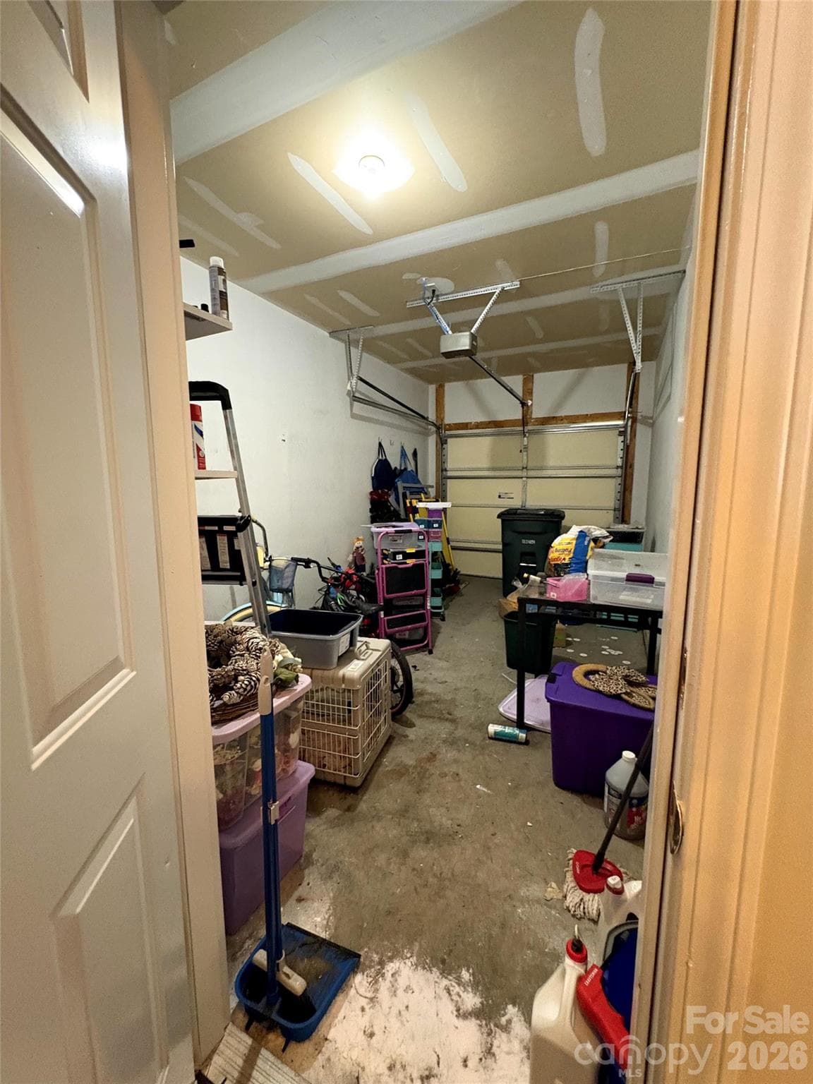 Main level one car garage - 11637 Coddington Ridge Drive, Charlotte