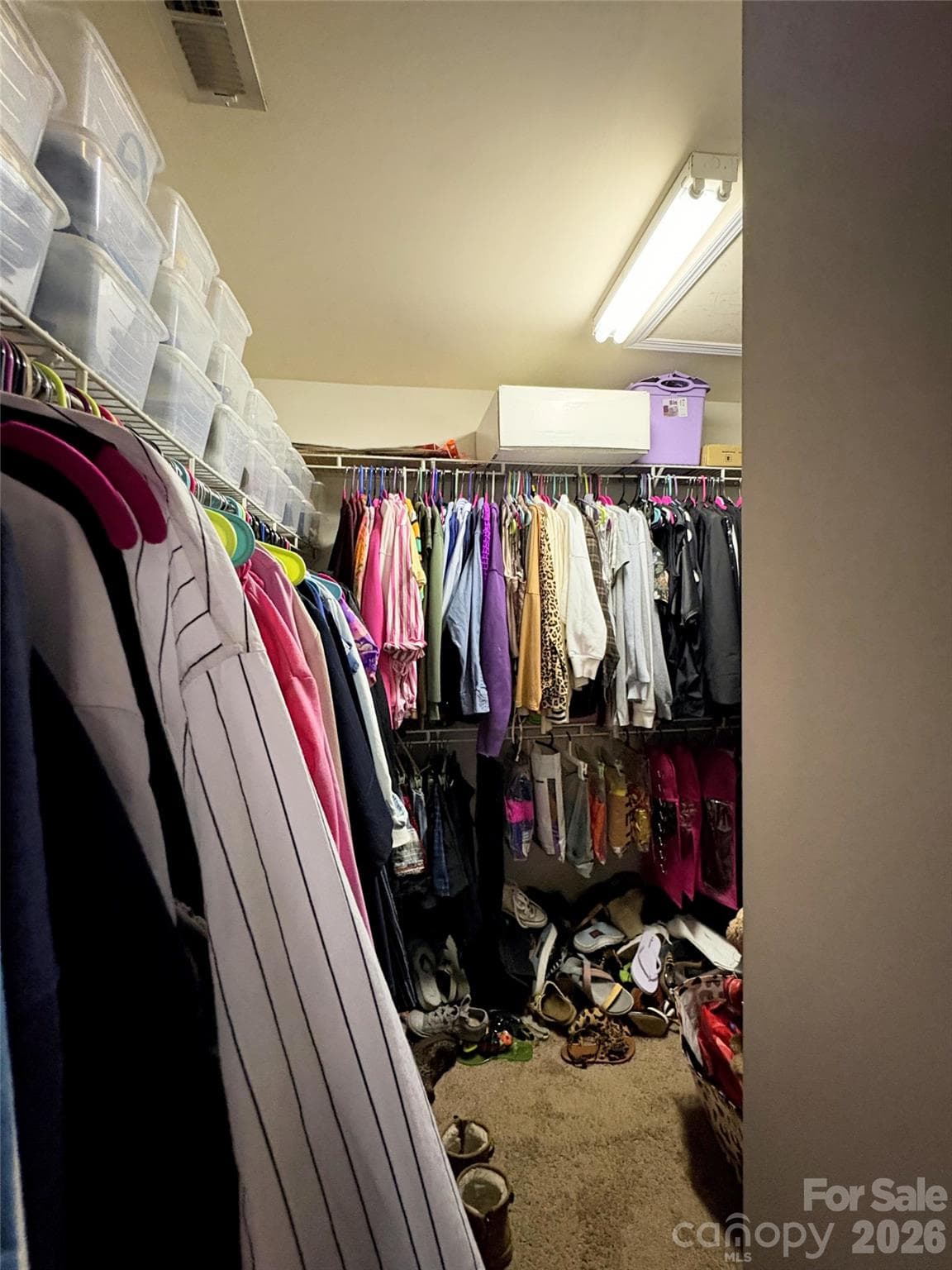 Primary walk in closet - 11637 Coddington Ridge Drive, Charlotte