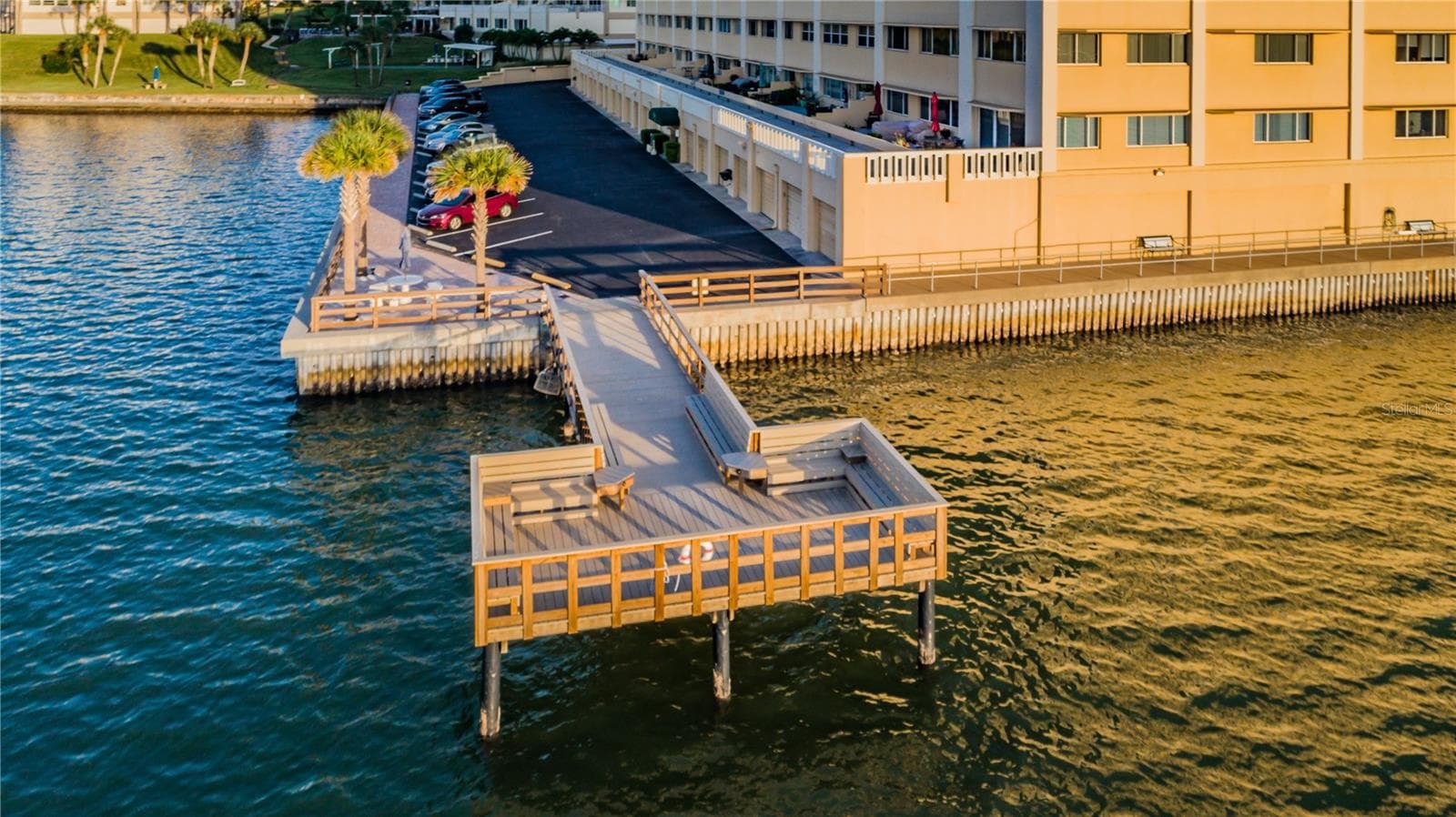 Relax on the dock - 100 BLUFF VIEW DR #211C, BELLEAIR BLUFFS