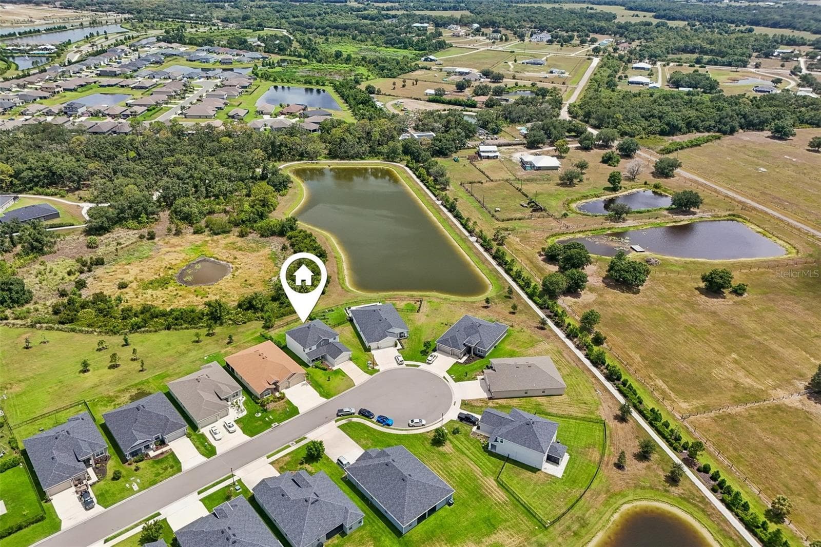 Birds Eye view - 16113 67TH CT E, PARRISH