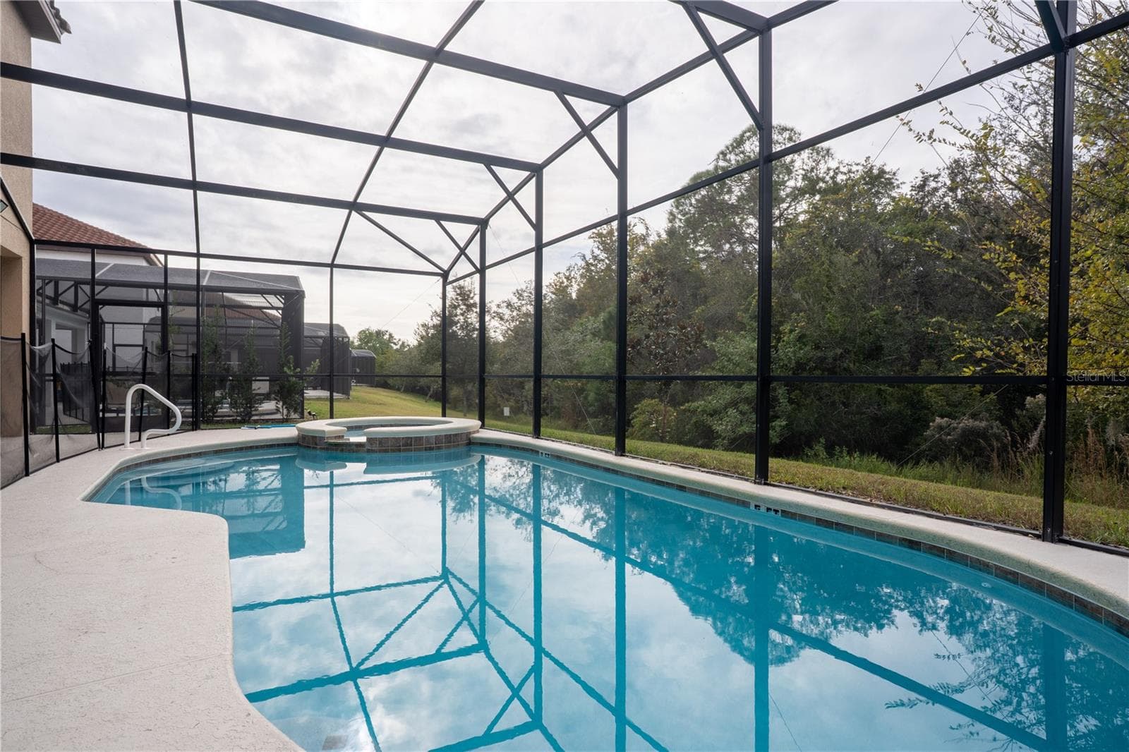 pool with conservation view - 2610 TRANQUILITY WAY, KISSIMMEE