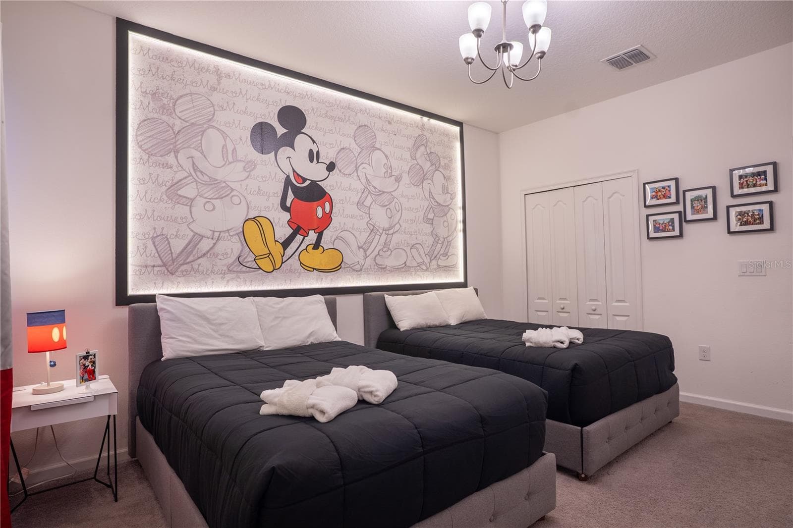 First bedroom - downstairs - 2610 TRANQUILITY WAY, KISSIMMEE