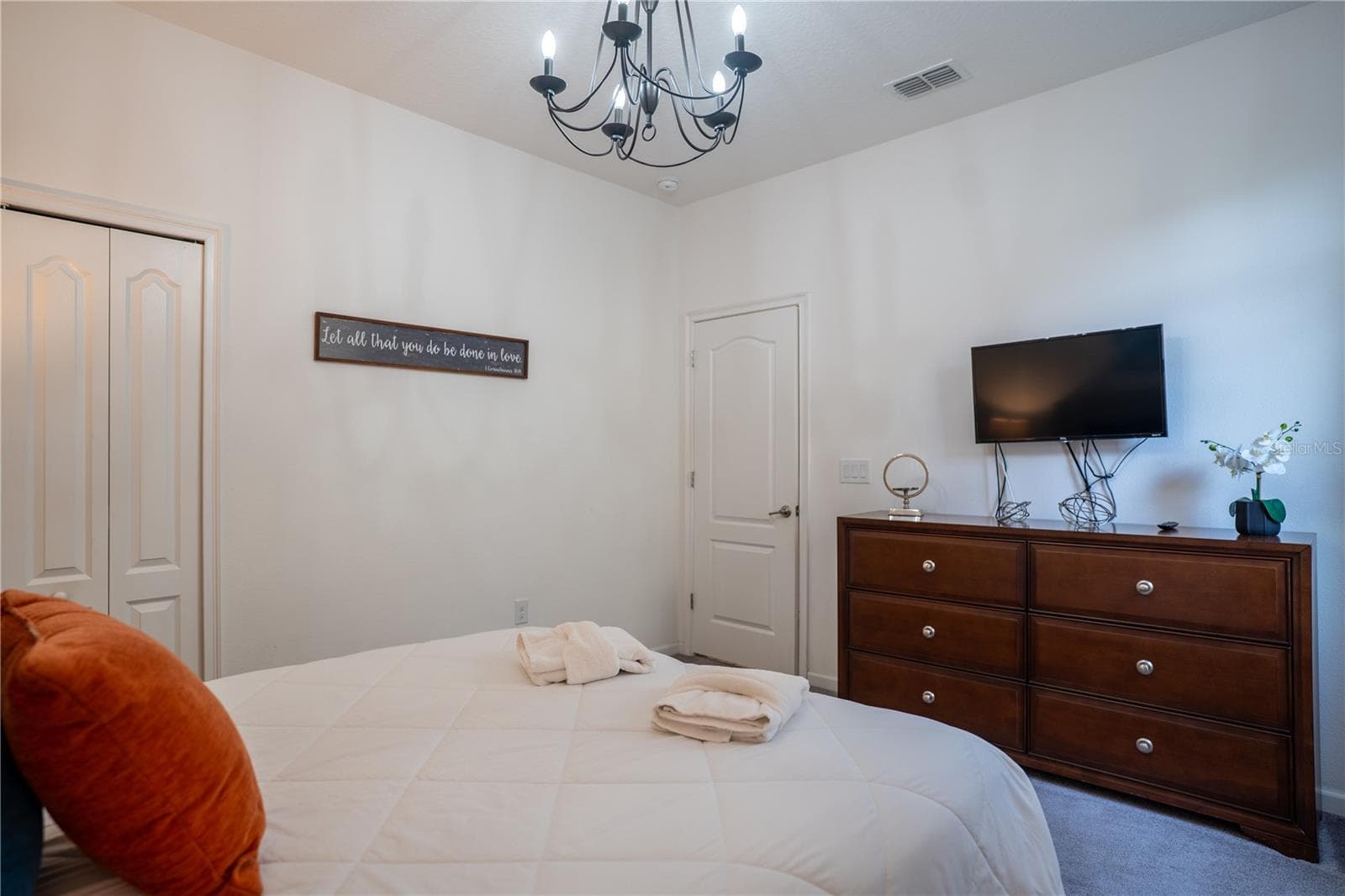 Second bedroom - downstairs - 2610 TRANQUILITY WAY, KISSIMMEE