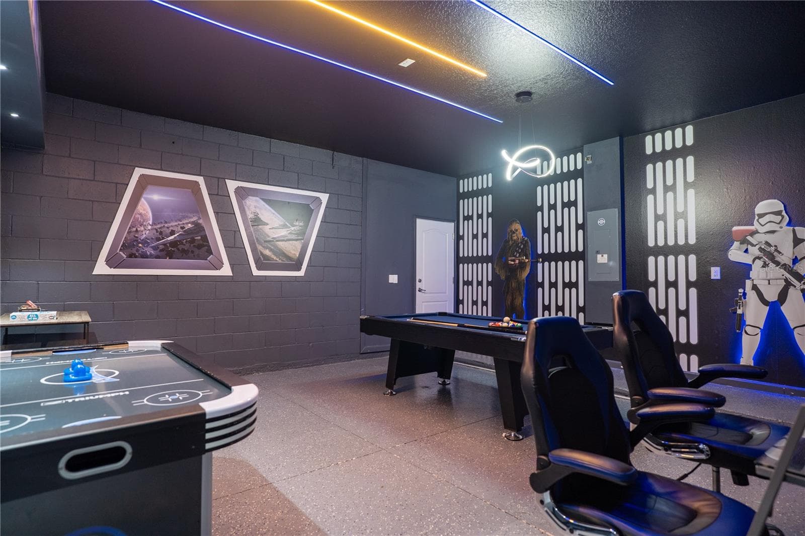 Game room - garage - 2610 TRANQUILITY WAY, KISSIMMEE