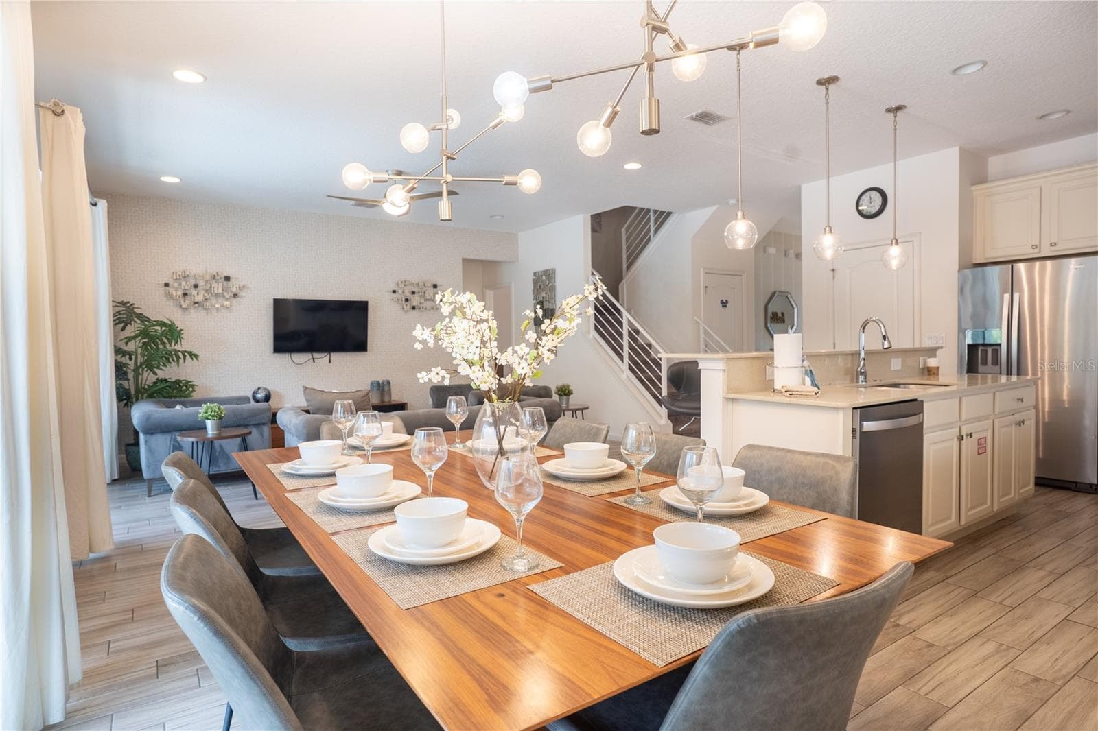 Dining room - downstairs - 2610 TRANQUILITY WAY, KISSIMMEE