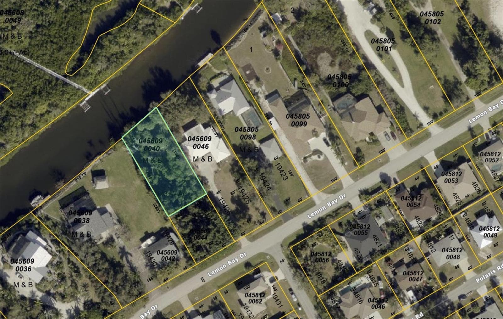 lot 1 of 2 - LEMON BAY DR, VENICE