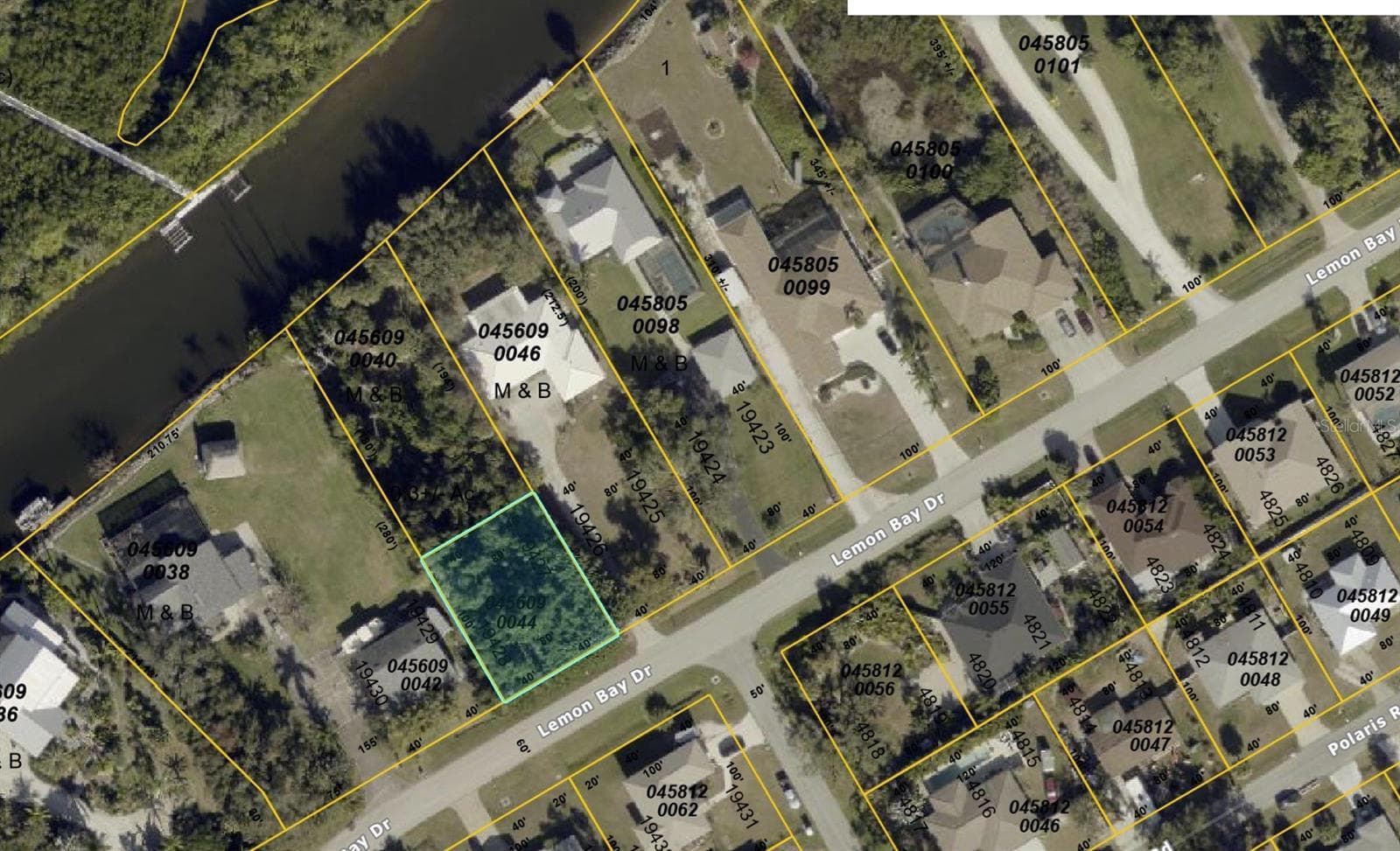 lot 2 of 2 - LEMON BAY DR, VENICE