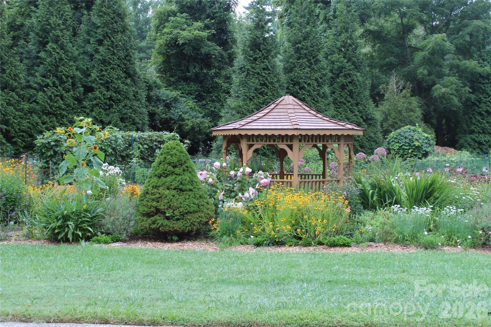 Garden Area - 301 Crowfields Drive, Asheville