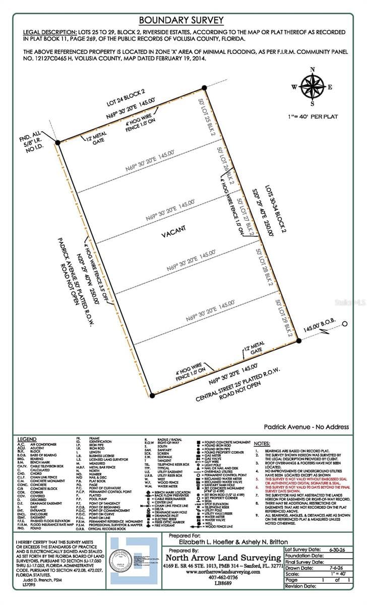 Land at NO STREET, DELAND, photo 2 of 10